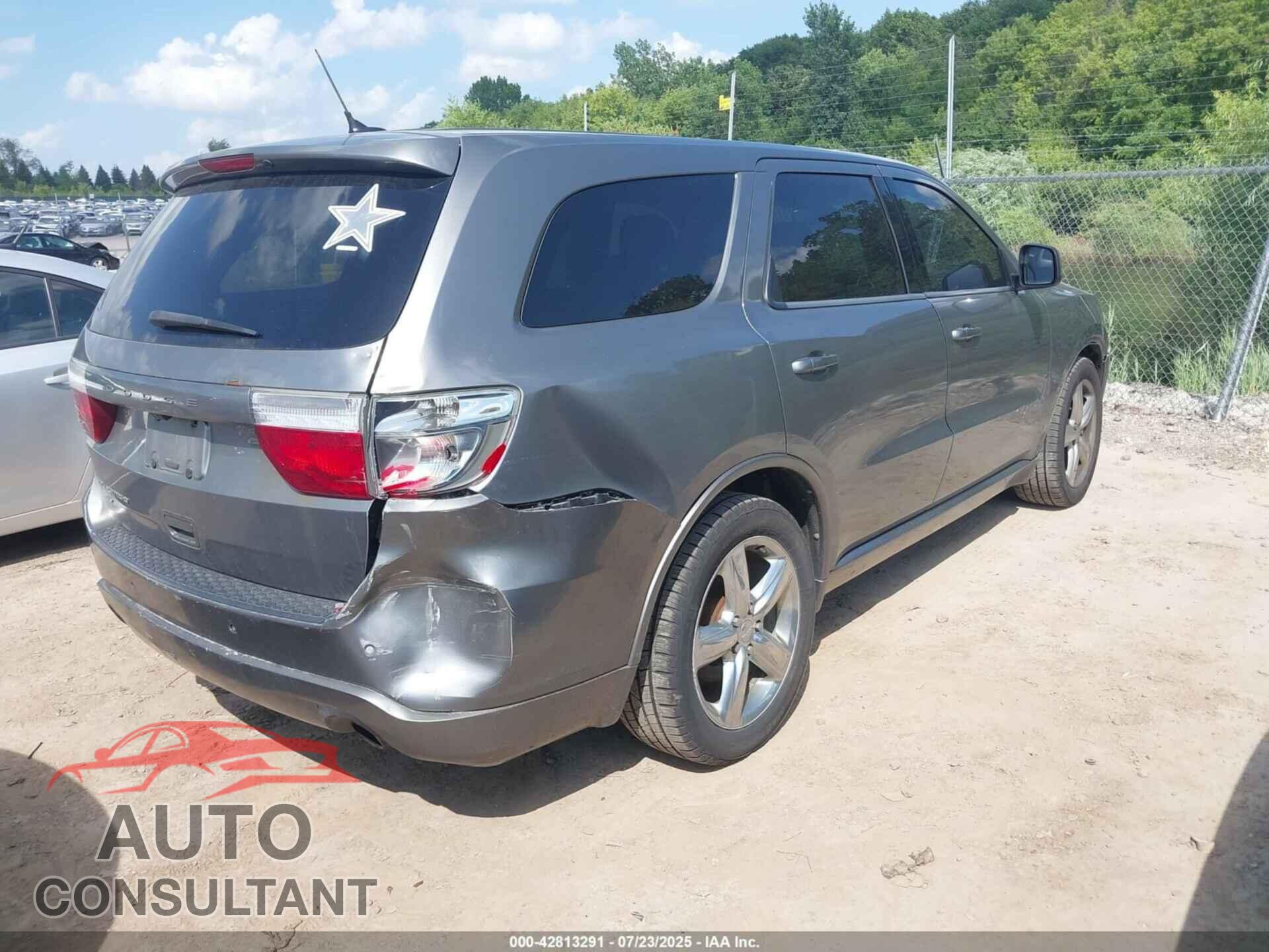 DODGE DURANGO 2011 - 1D4RE3GG3BC687427