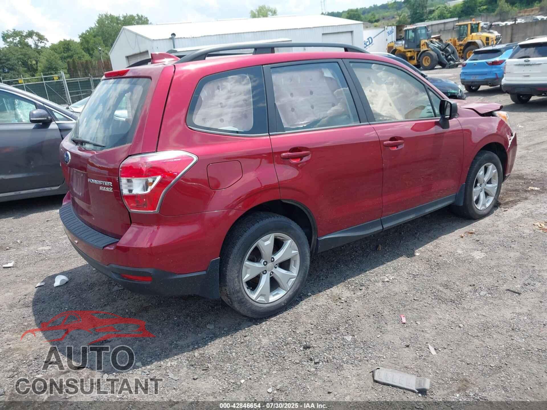 SUBARU FORESTER 2016 - JF2SJABC0GH502149