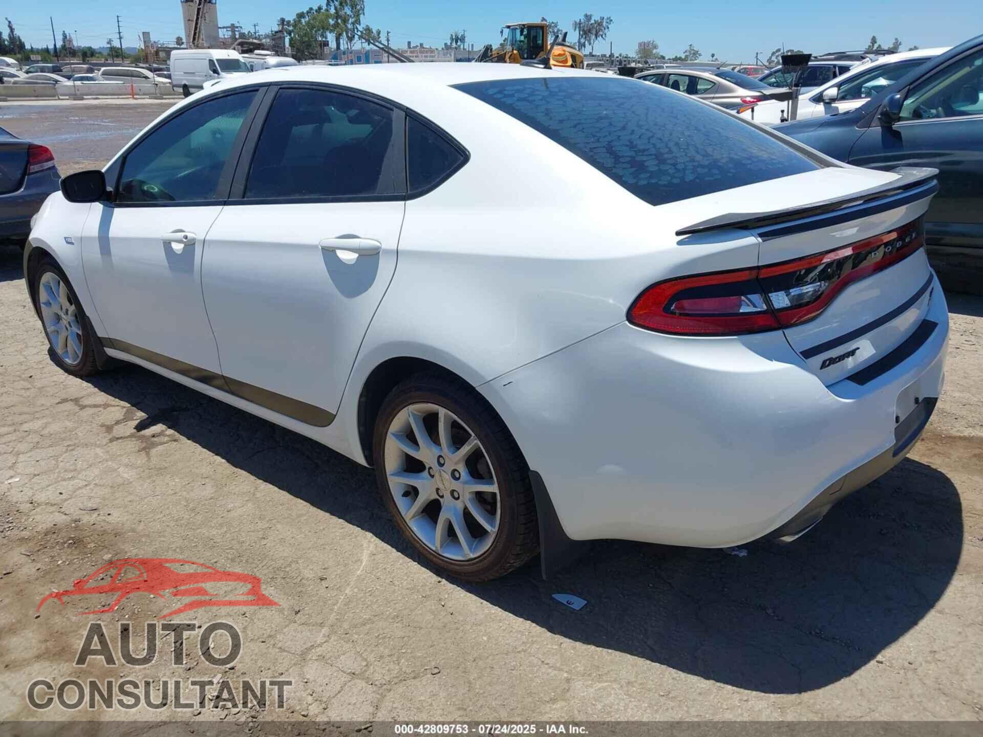 DODGE DART 2013 - 1C3CDFBH9DD148237