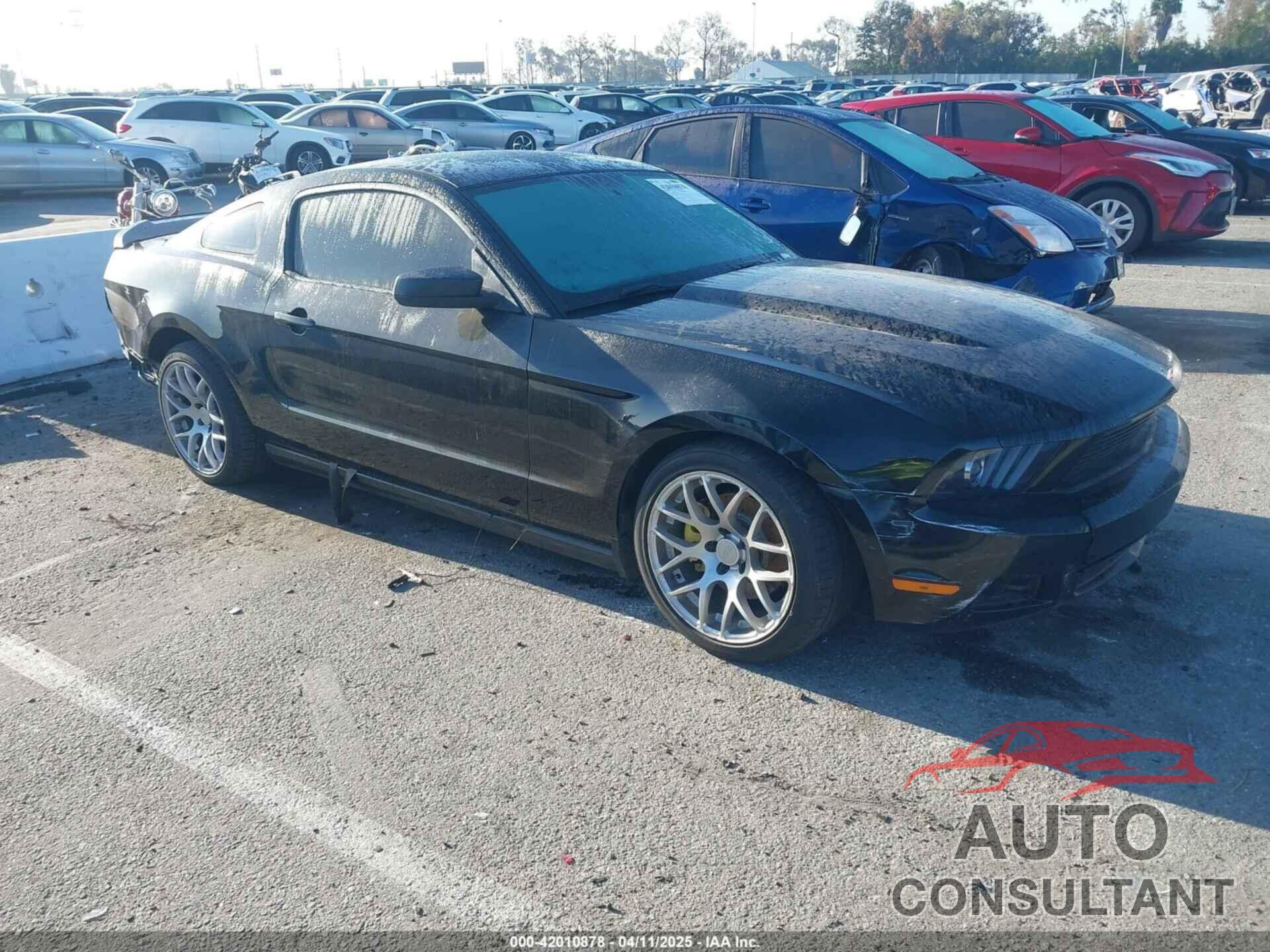FORD MUSTANG 2012 - 1ZVBP8AM8C5245623
