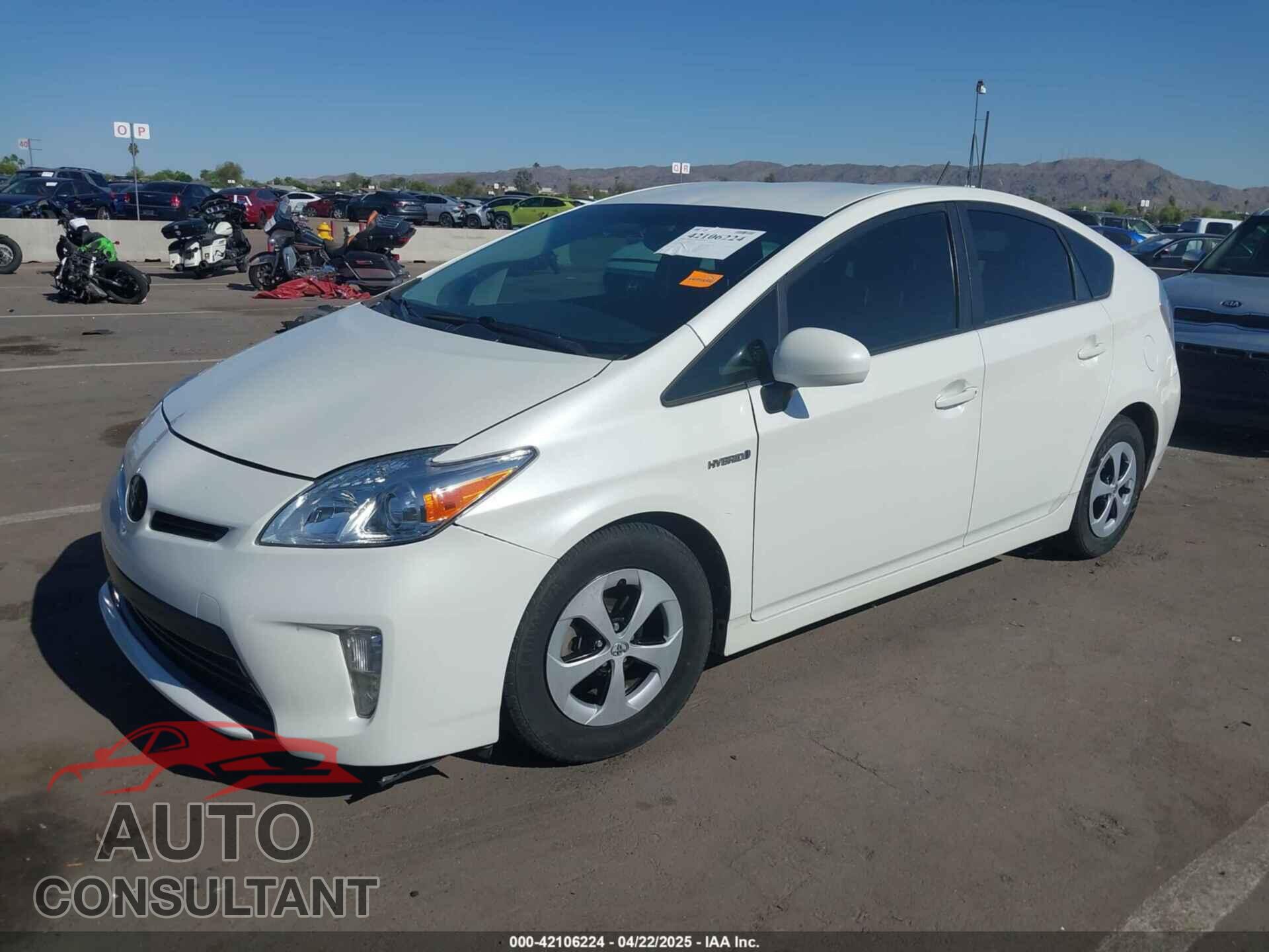 TOYOTA PRIUS 2013 - JTDKN3DU2D0356030