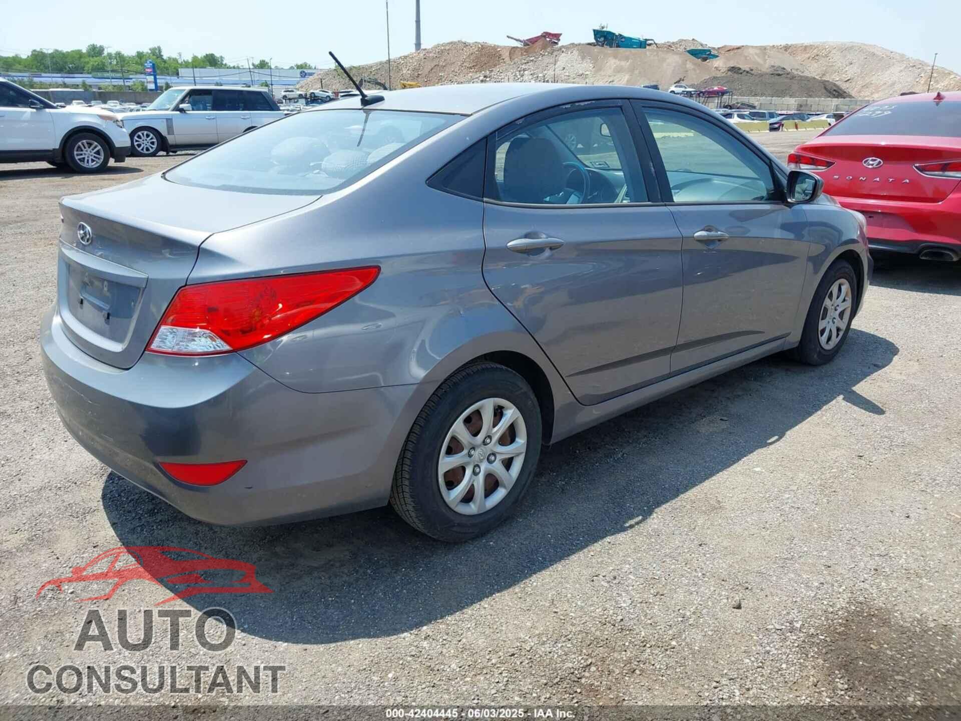 HYUNDAI ACCENT 2013 - KMHCT4AE3DU507491