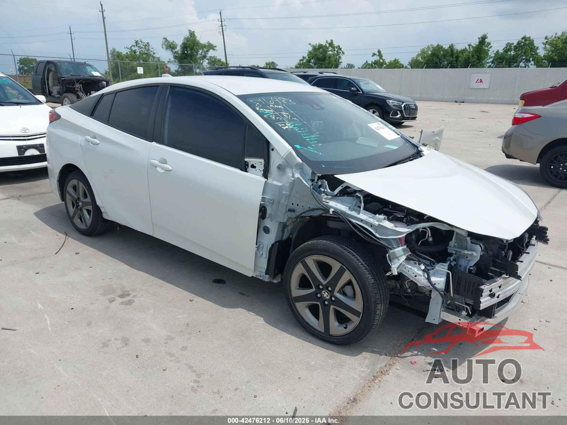 TOYOTA PRIUS 2021 - JTDKAMFU9M3136865