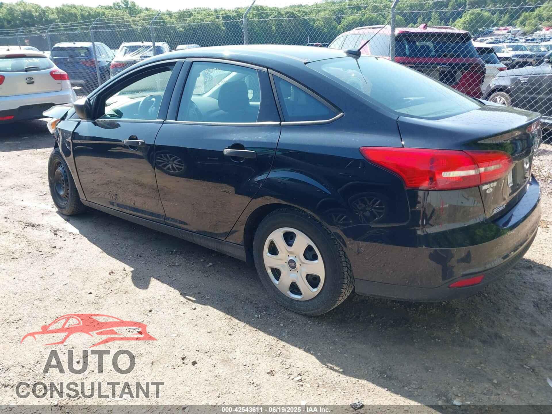 FORD FOCUS 2016 - 1FADP3E23GL288247