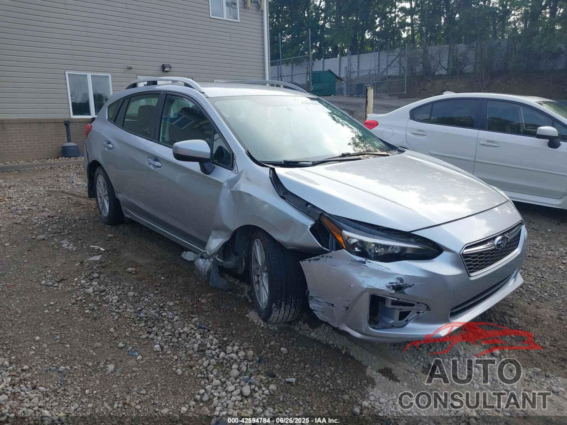 SUBARU IMPREZA 2018 - 4S3GTAB69J3704212