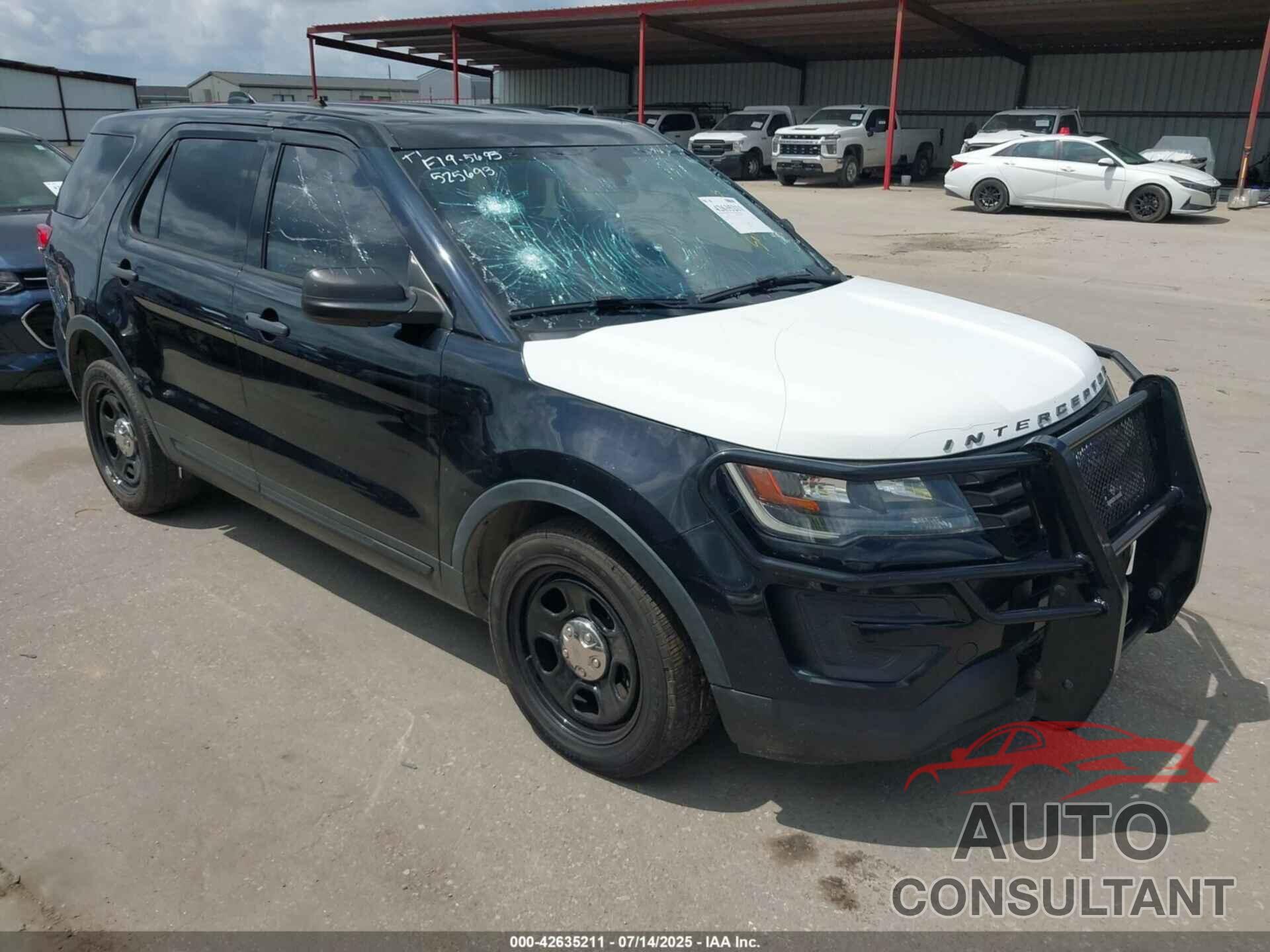 FORD POLICE INTERCEPTOR 2019 - 1FM5K8AT1KGA78624