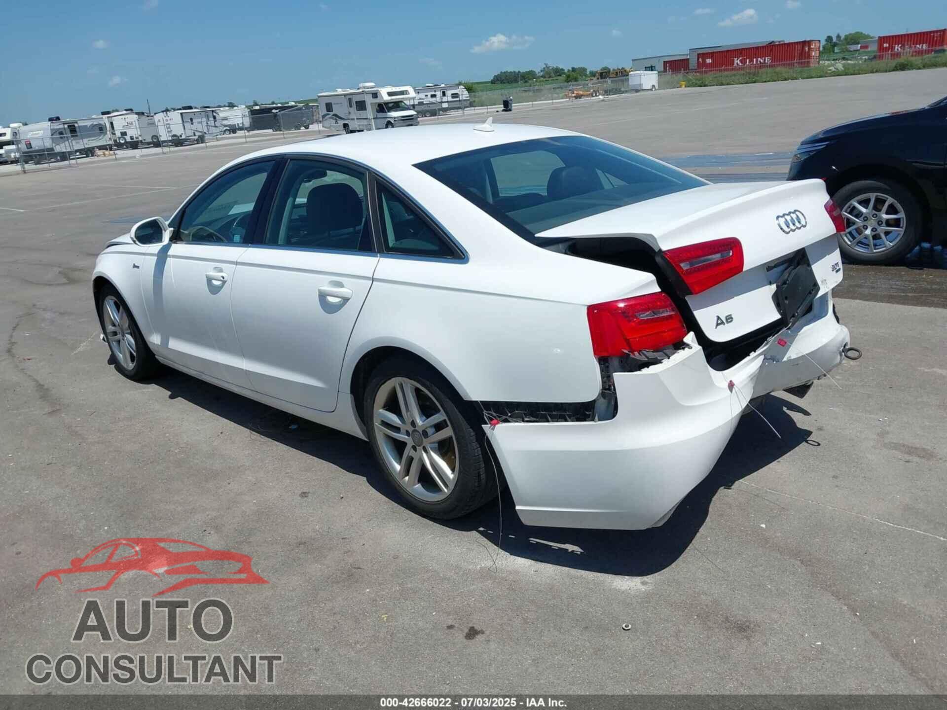 AUDI A6 2012 - WAUFGAFC4CN142806