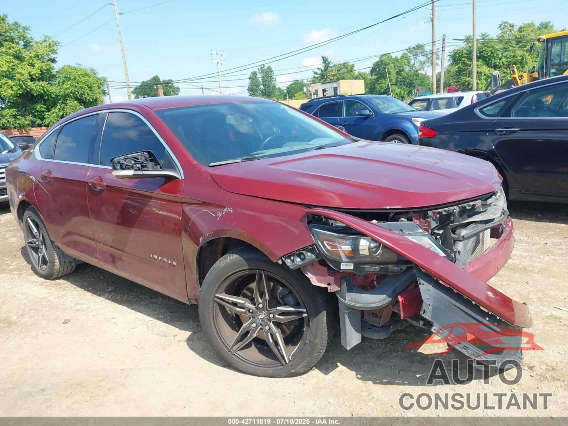 CHEVROLET IMPALA 2016 - 2G1105SA8G9180425