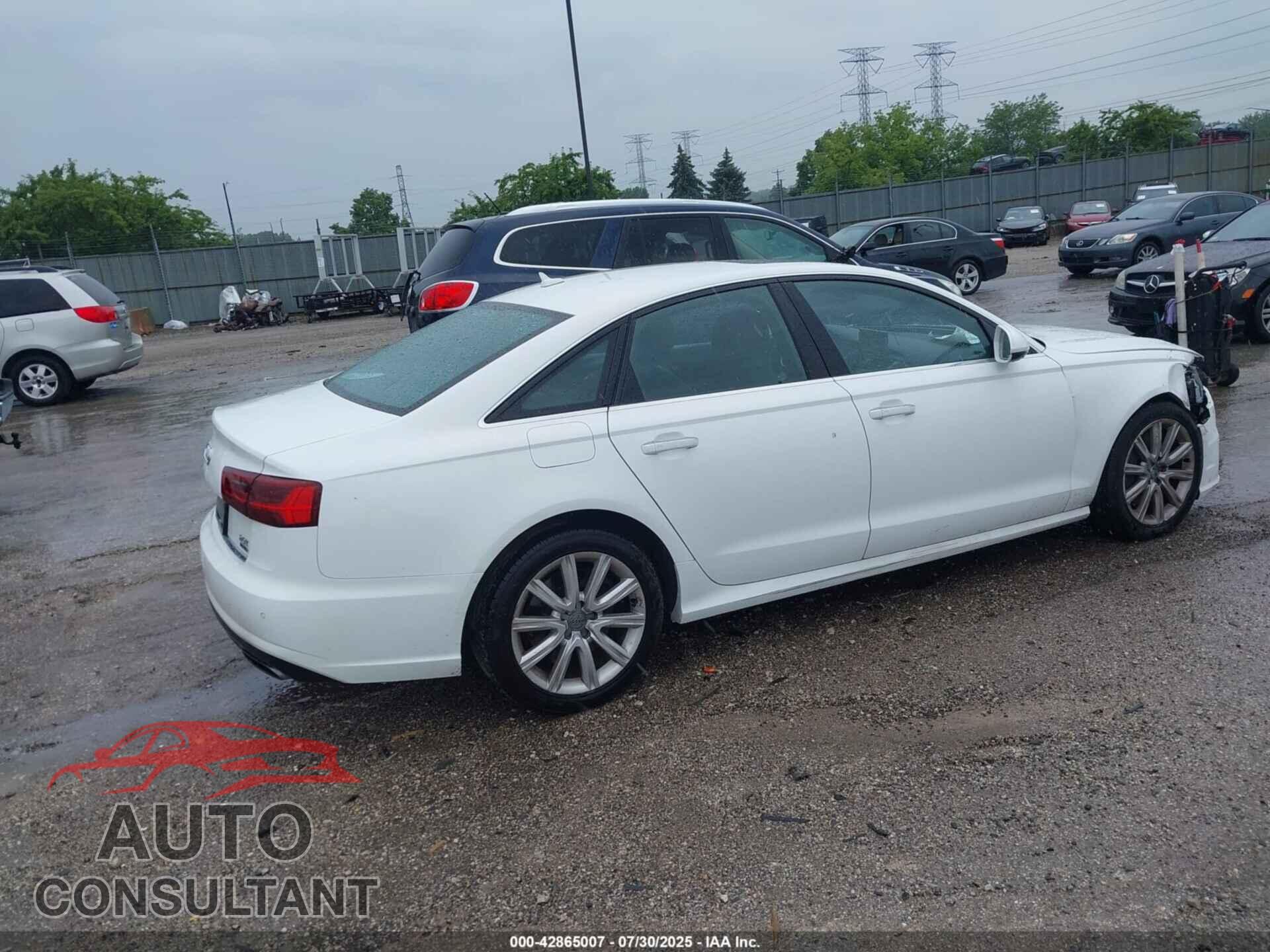 AUDI A6 2016 - WAUGFAFC9GN007351