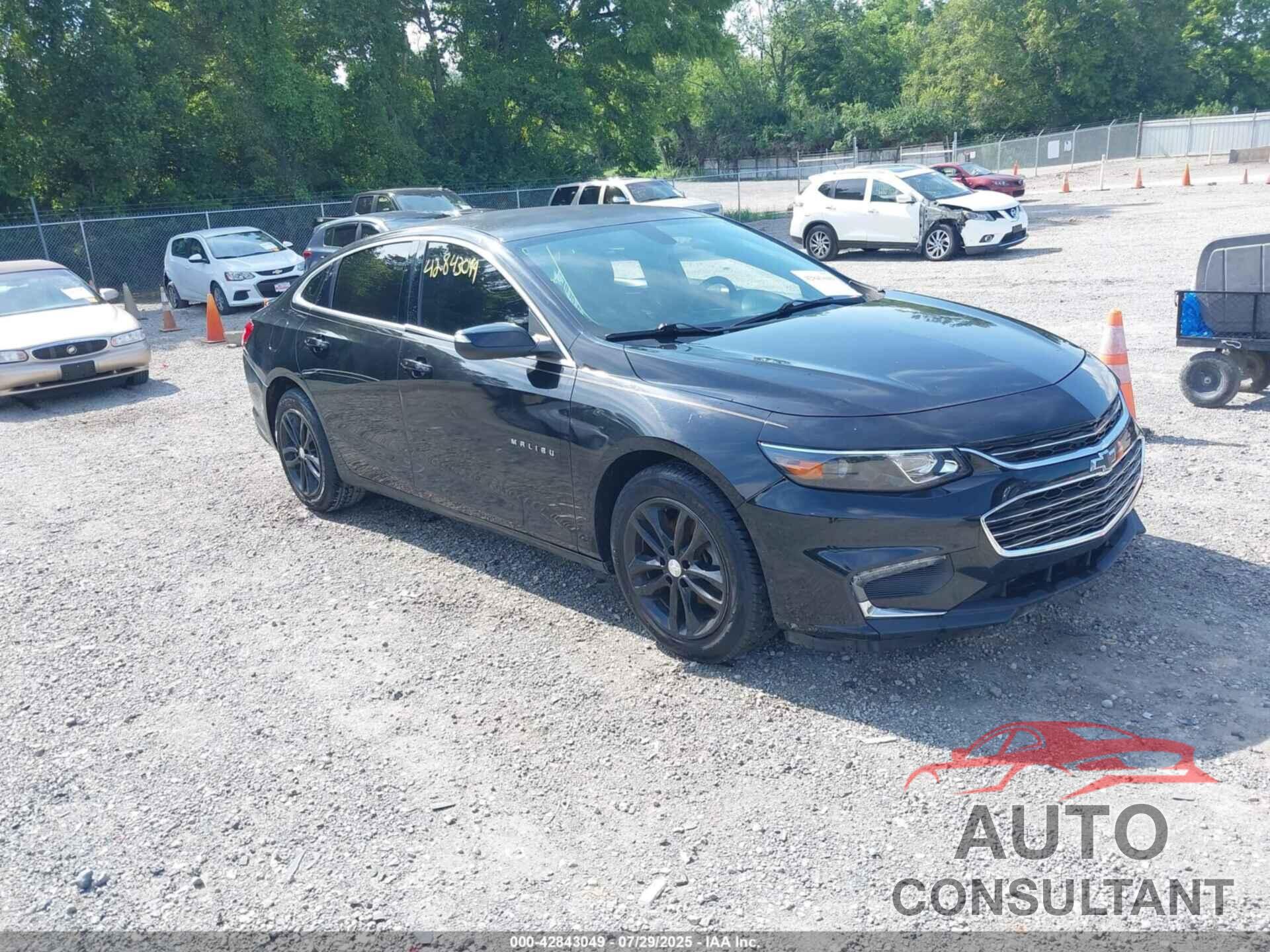 CHEVROLET MALIBU 2017 - 1G1ZE5ST5HF184320
