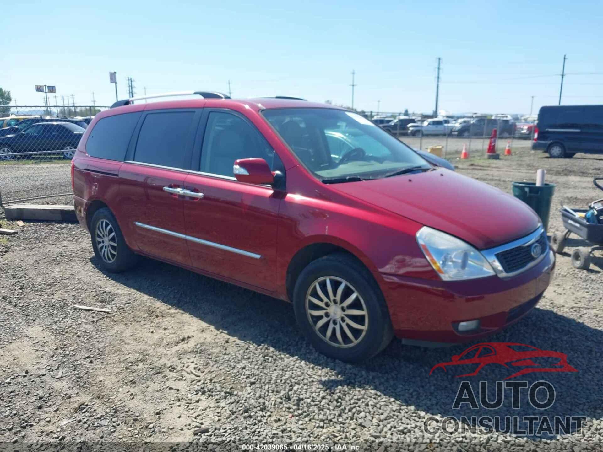 KIA SEDONA 2012 - KNDMH4C70C6417629