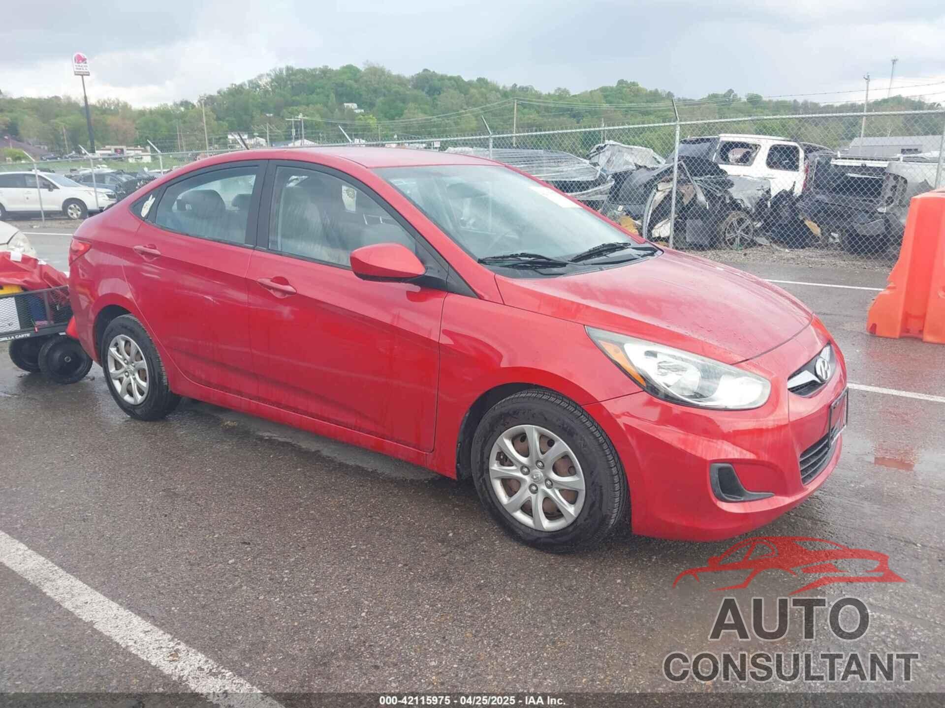 HYUNDAI ACCENT 2013 - KMHCT4AE3DU560126