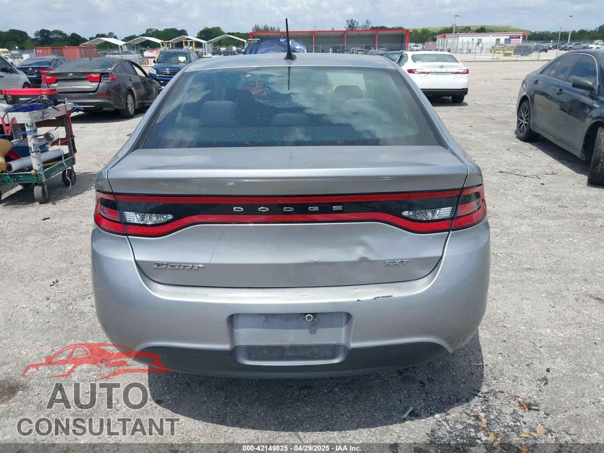 DODGE DART 2015 - 1C3CDFBB1FD193512
