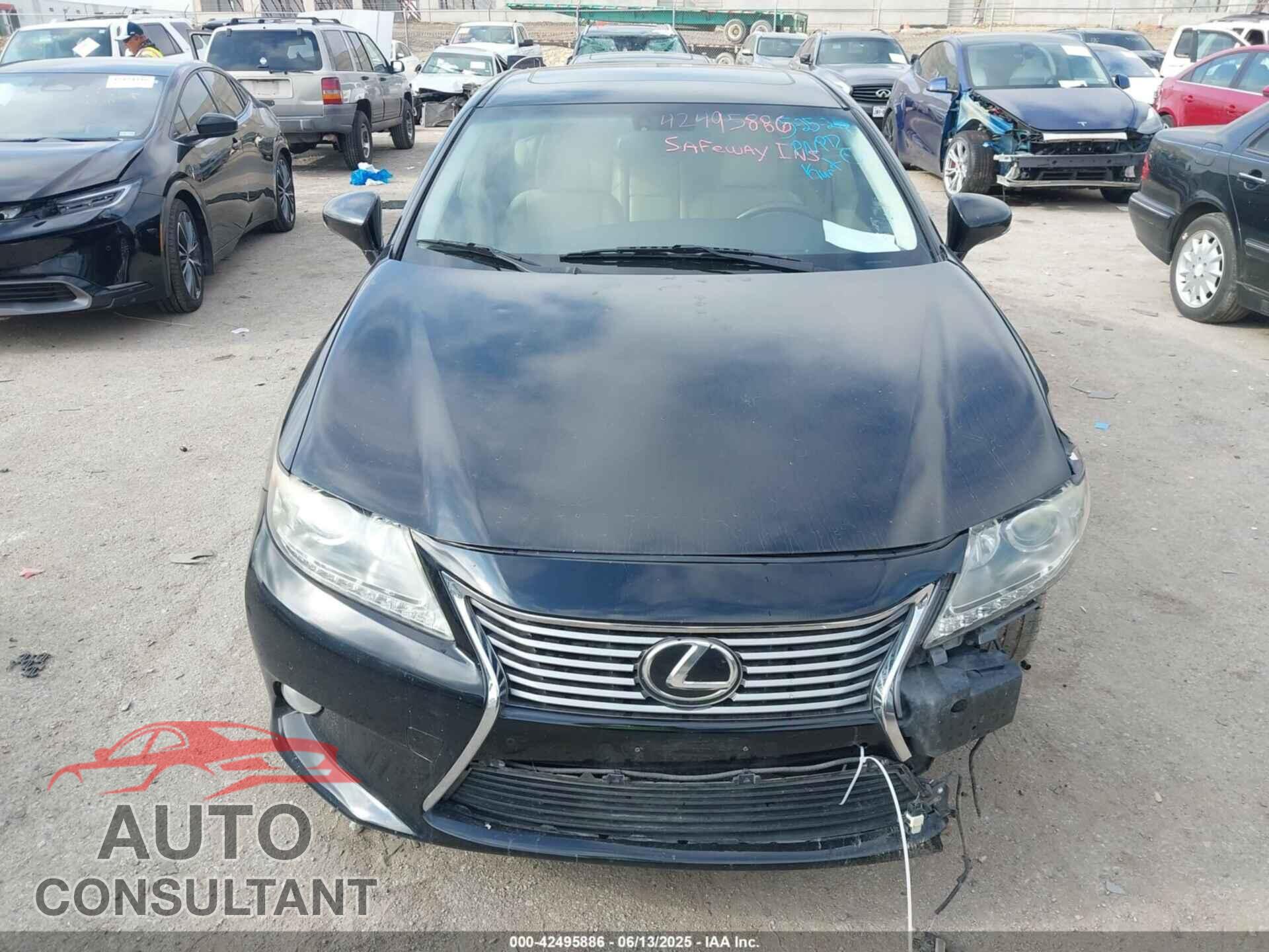 LEXUS ES 350 2013 - JTHBK1GG1D2018687