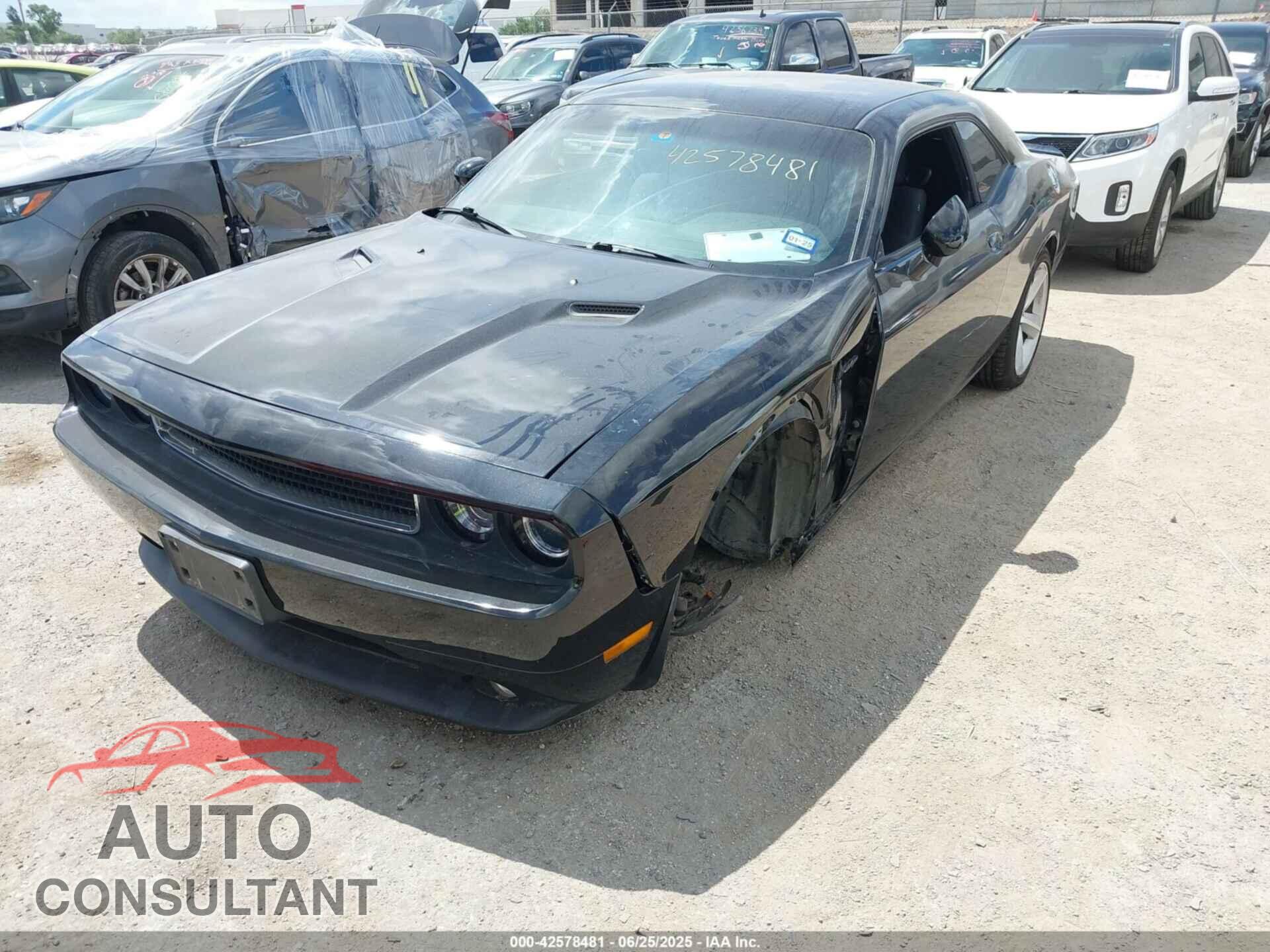 DODGE CHALLENGER 2013 - 2C3CDYAG5DH539540