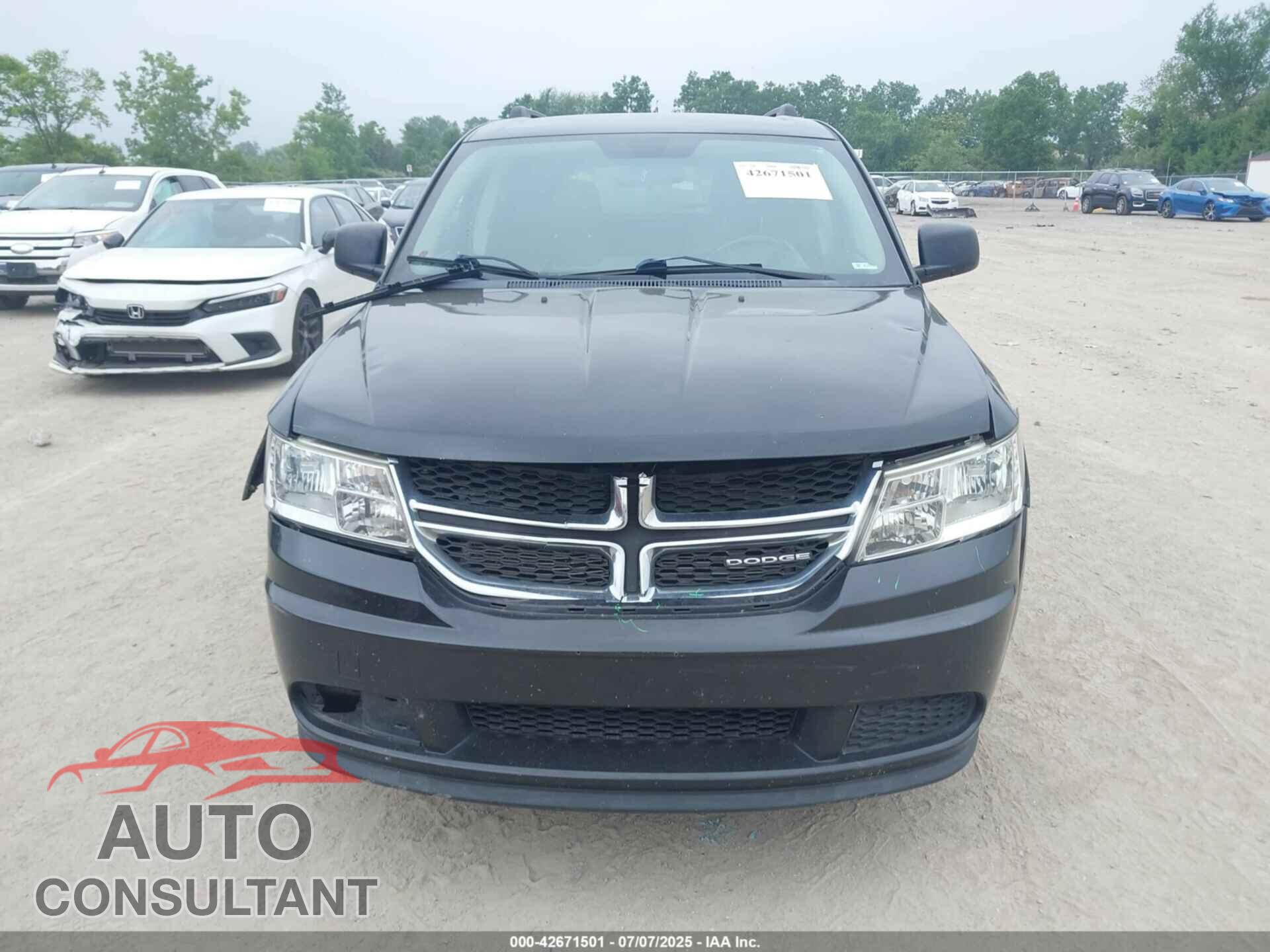 DODGE JOURNEY 2012 - 3C4PDCAB3CT206876