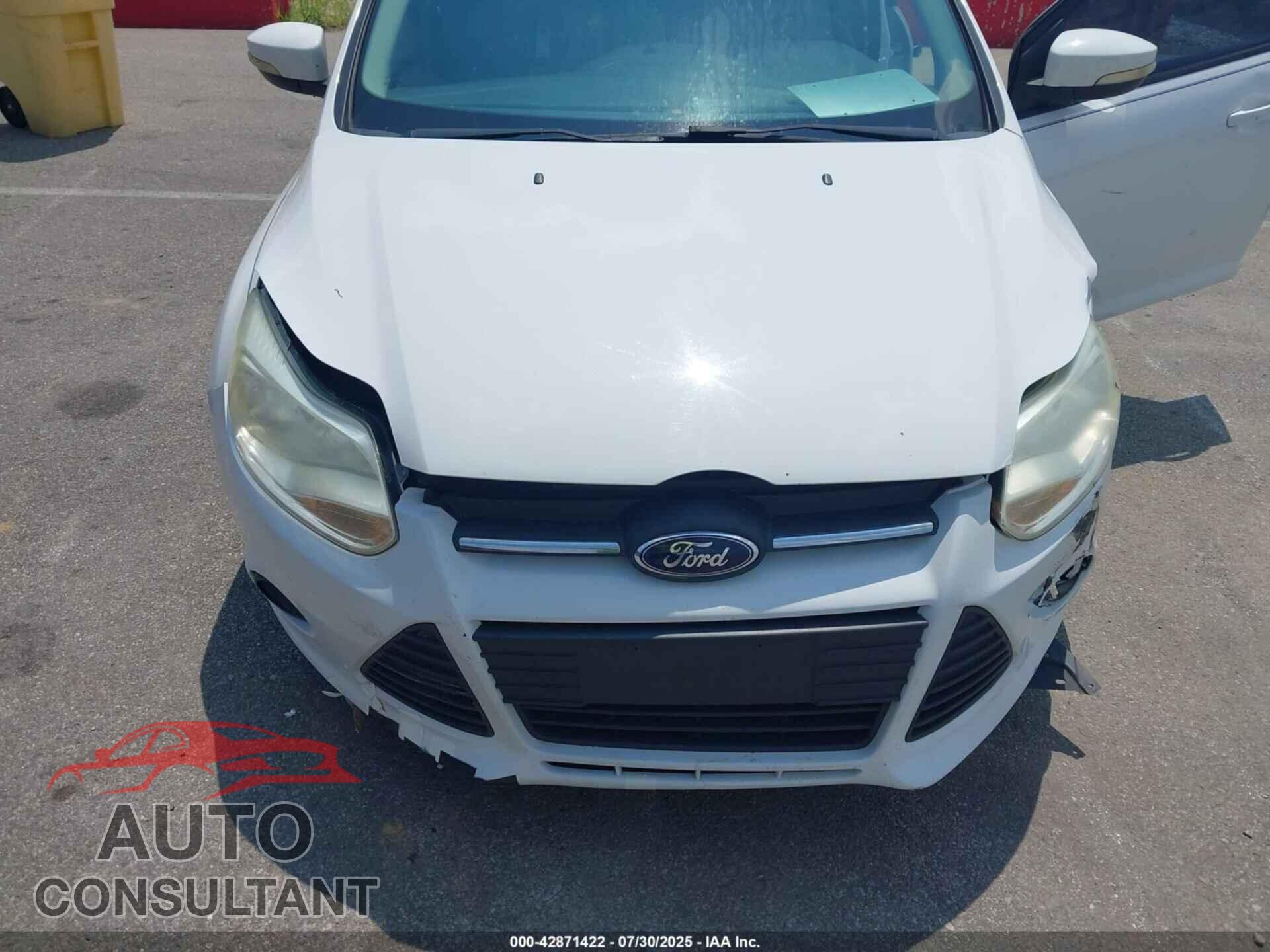 FORD FOCUS 2013 - 1FADP3F2XDL155382