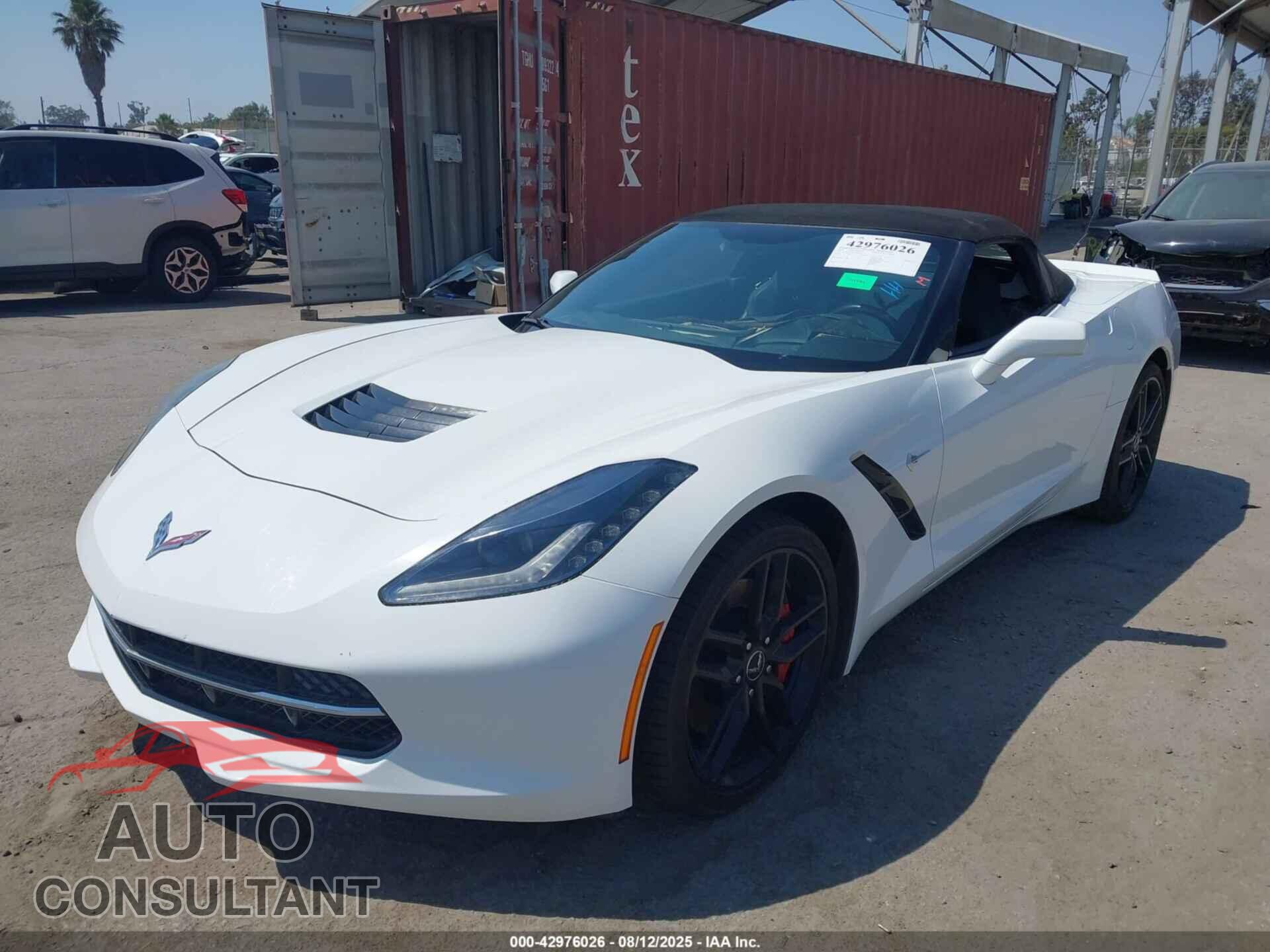 CHEVROLET CORVETTE STINGRAY 2014 - 1G1YM3D76E5109162
