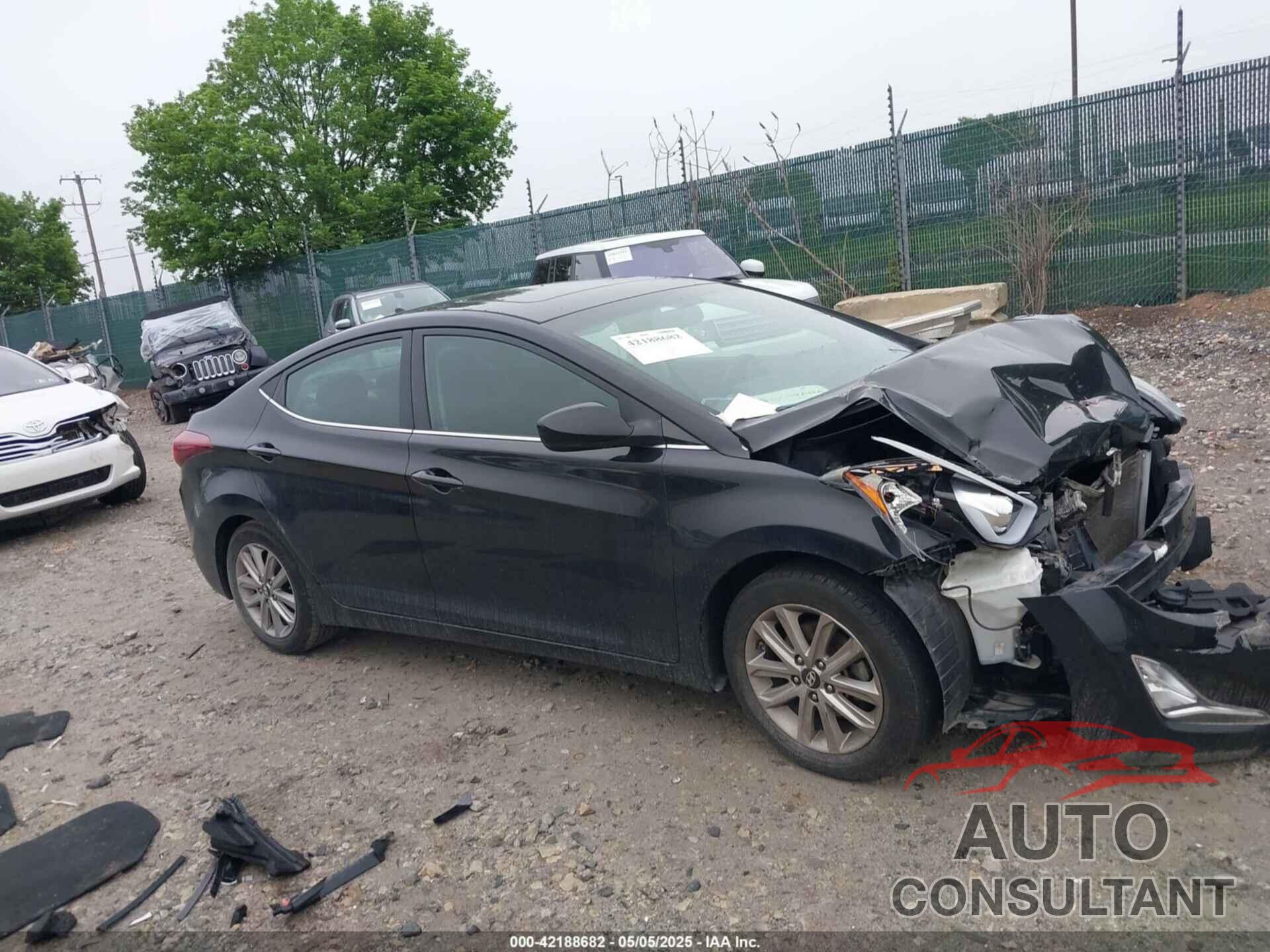 HYUNDAI ELANTRA 2015 - 5NPDH4AE5FH589344