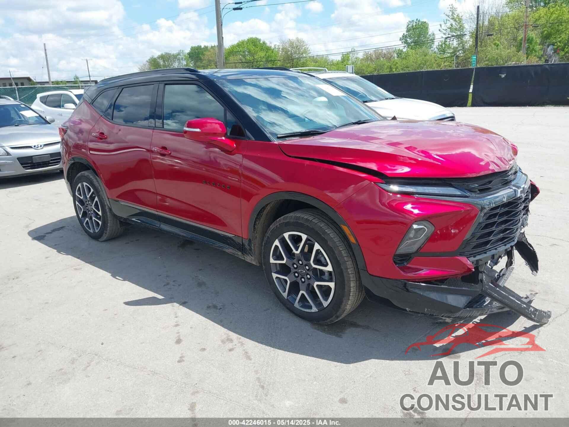 CHEVROLET BLAZER 2023 - 3GNKBERS9PS184482