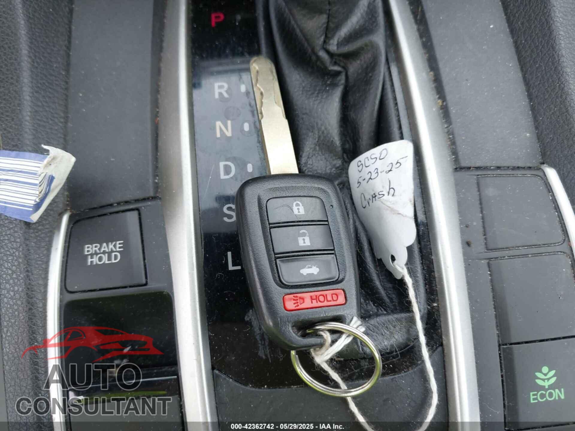 HONDA CIVIC 2017 - 19XFC2F52HE224633