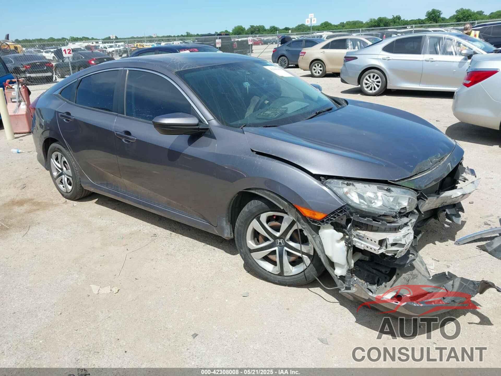 HONDA CIVIC 2018 - 2HGFC2F50JH599142
