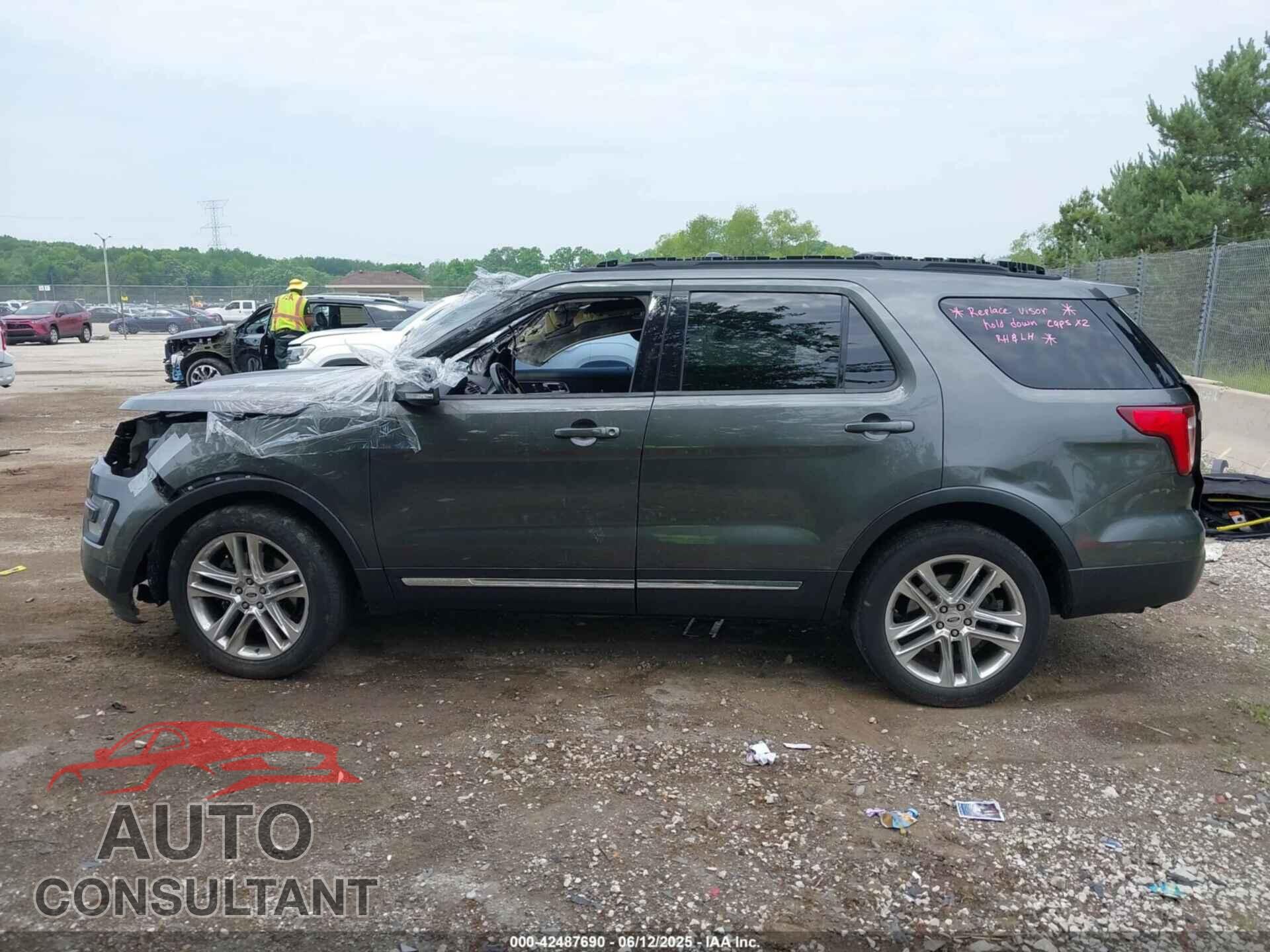 FORD EXPLORER 2016 - 1FM5K8D83GGC38016