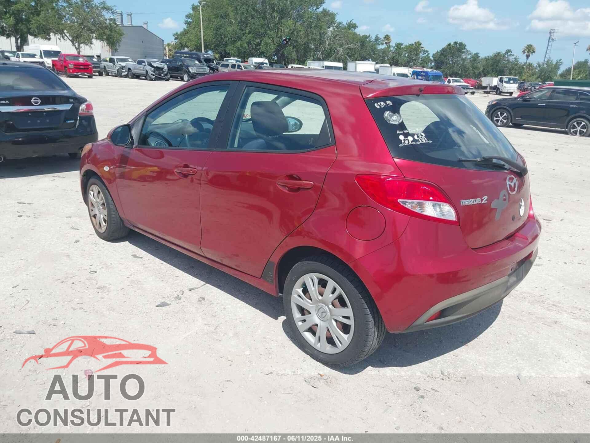 MAZDA MAZDA2 2014 - JM1DE1KY0E0187730