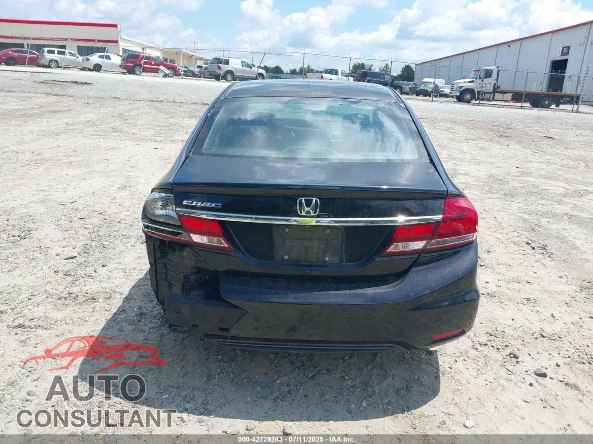 HONDA CIVIC 2013 - 19XFB2F53DE005791