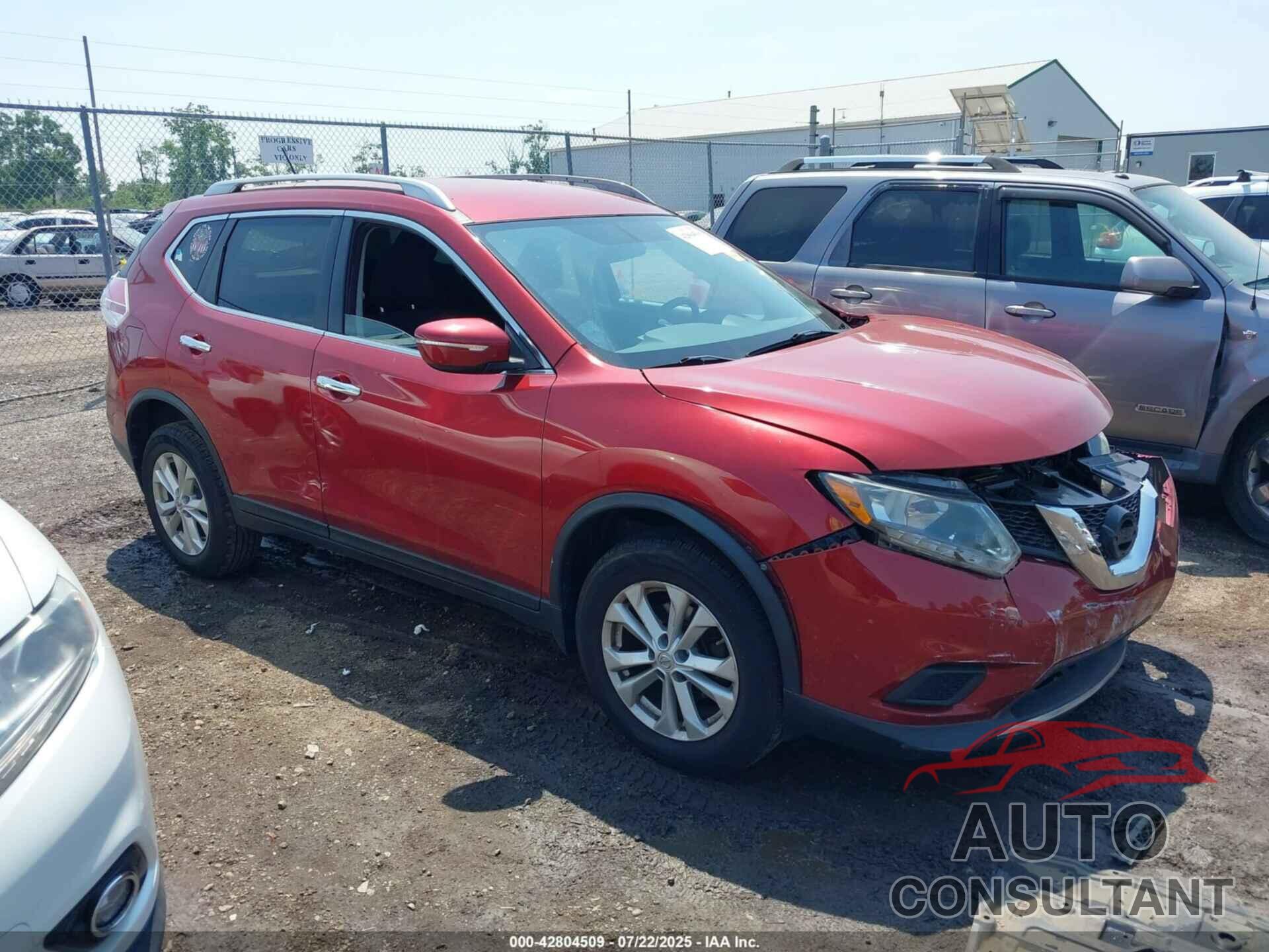 NISSAN ROGUE 2014 - 5N1AT2MV7EC811132