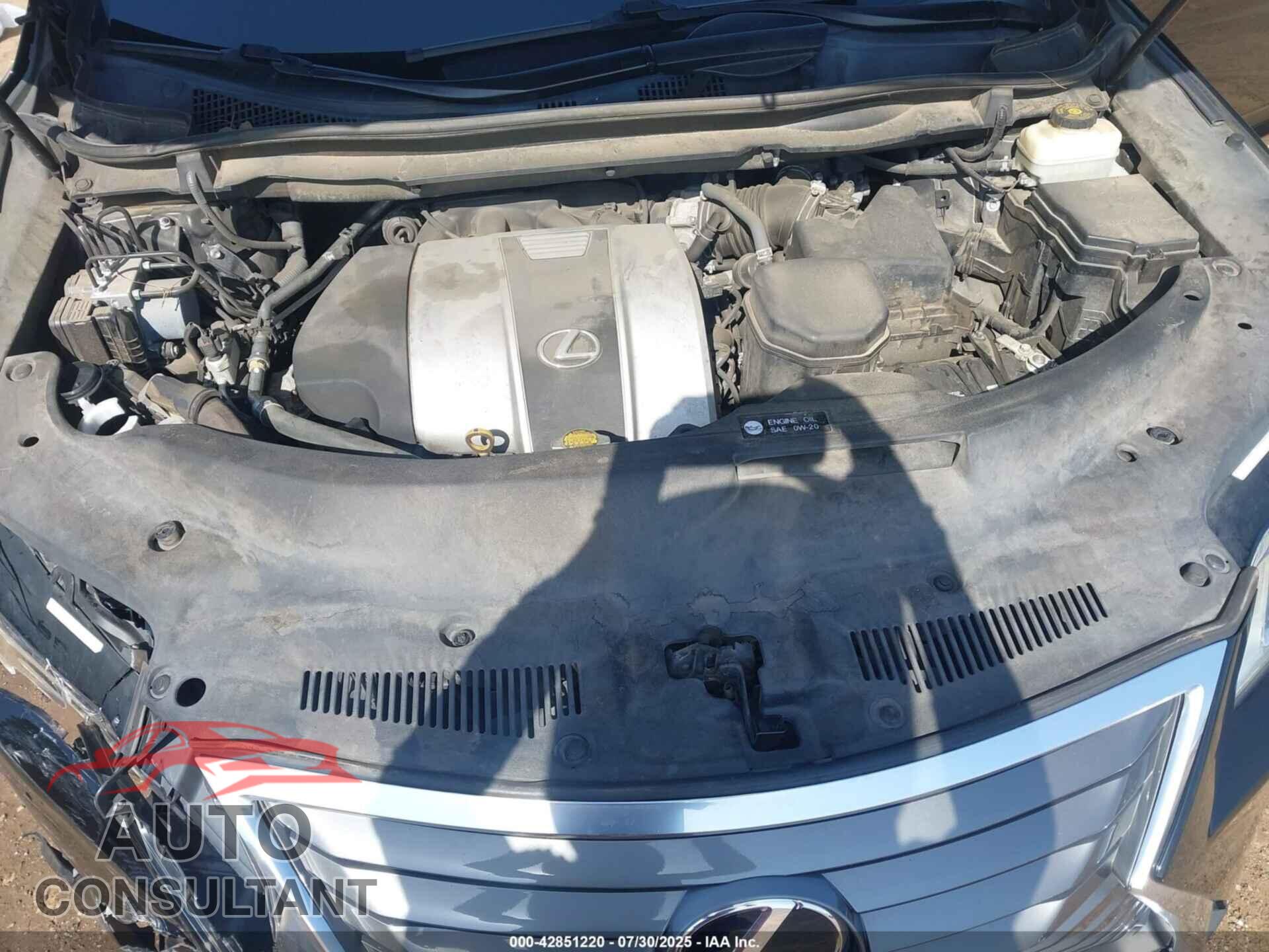 LEXUS RX 350 2016 - 2T2BZMCA1GC018545