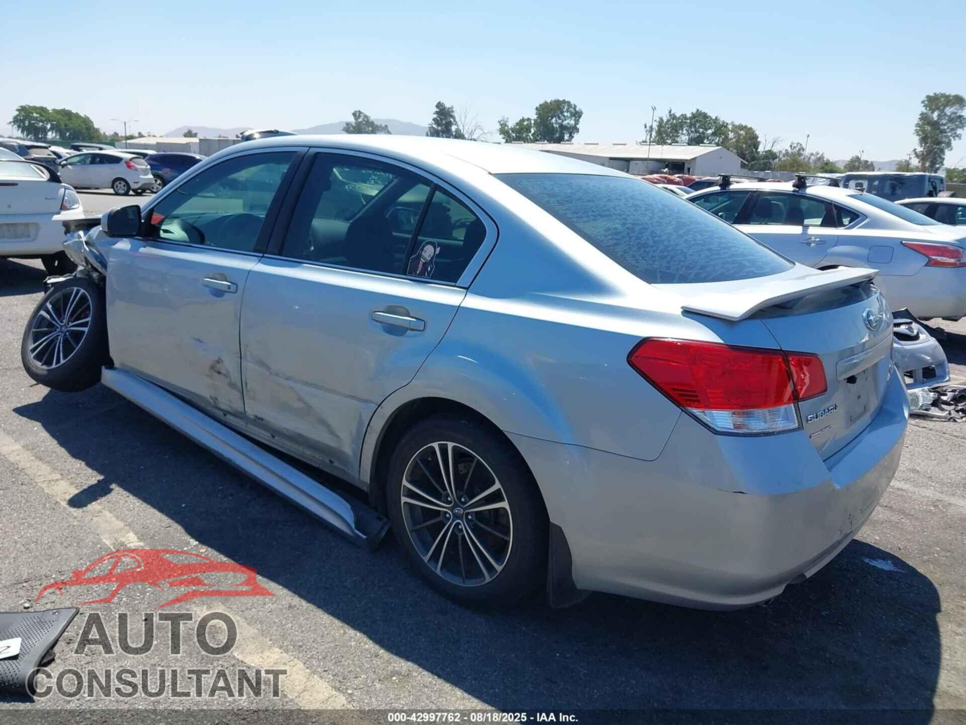 SUBARU LEGACY 2012 - 4S3BMBC65C3012916