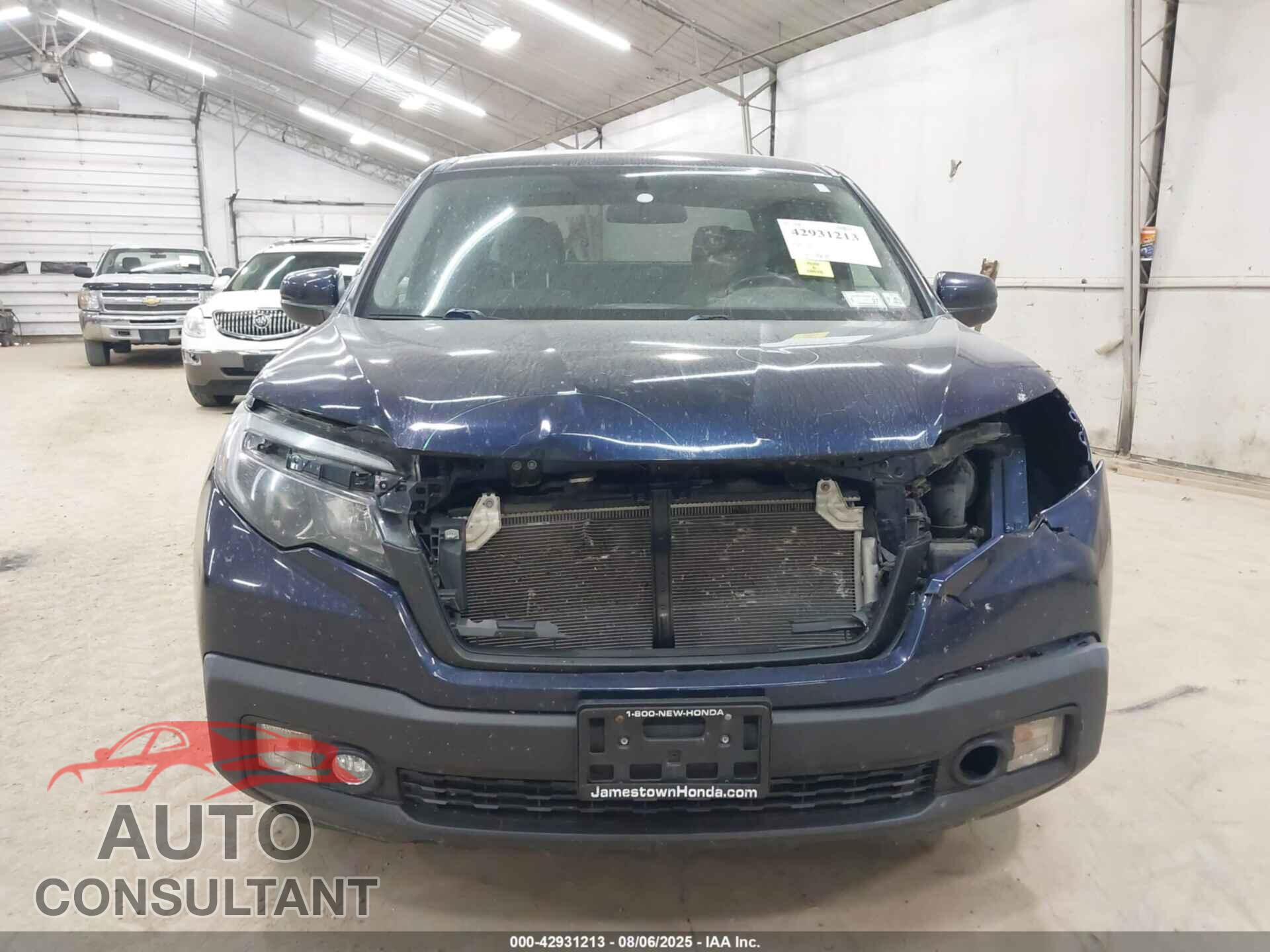 HONDA RIDGELINE 2017 - 5FPYK3F54HB032911