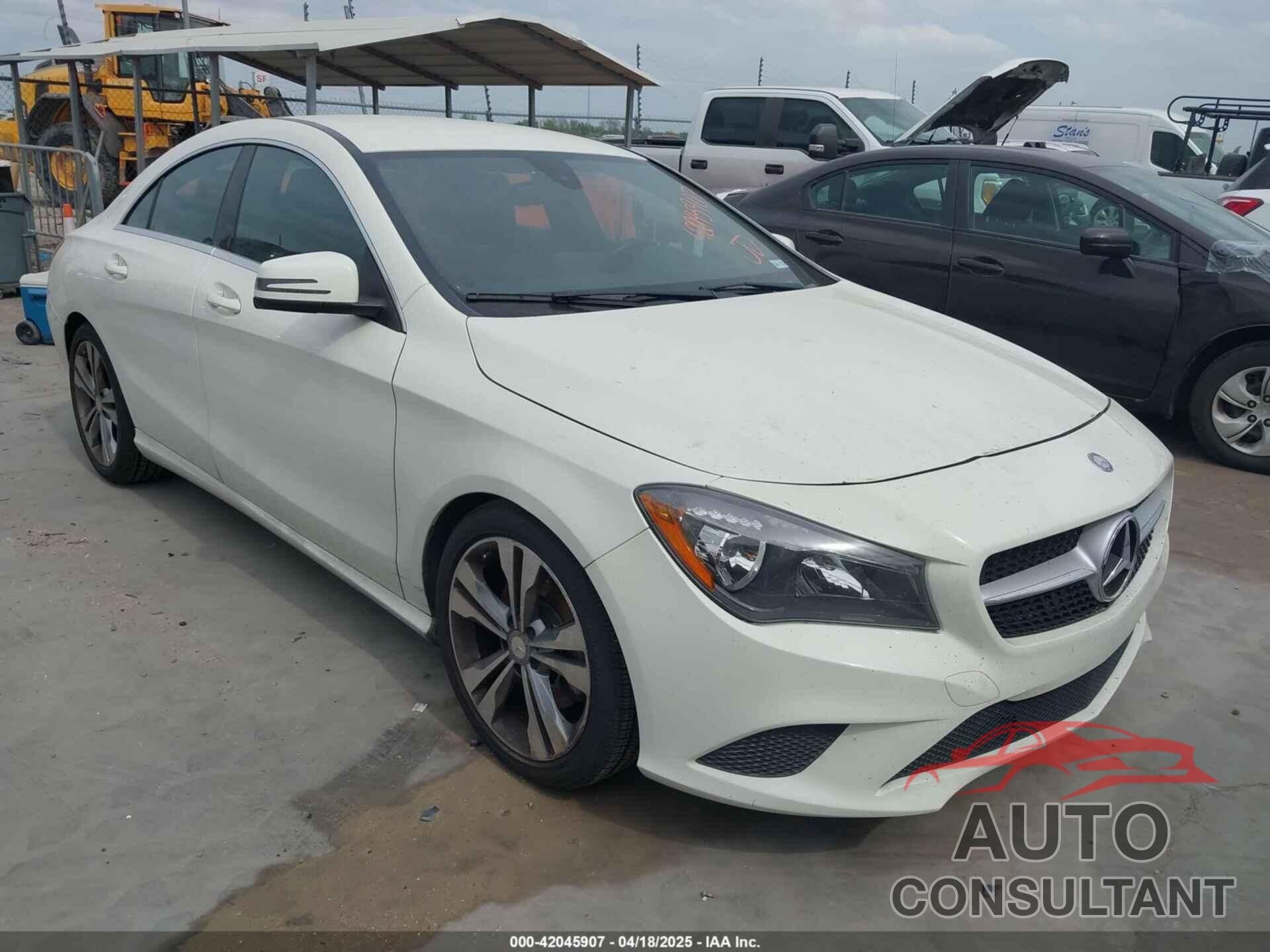 MERCEDES-BENZ CLA 250 2016 - WDDSJ4EB5GN367731