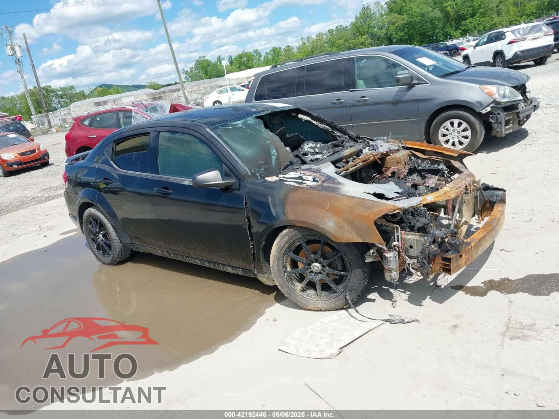 DODGE AVENGER 2011 - 1B3BD4FB2BN543810