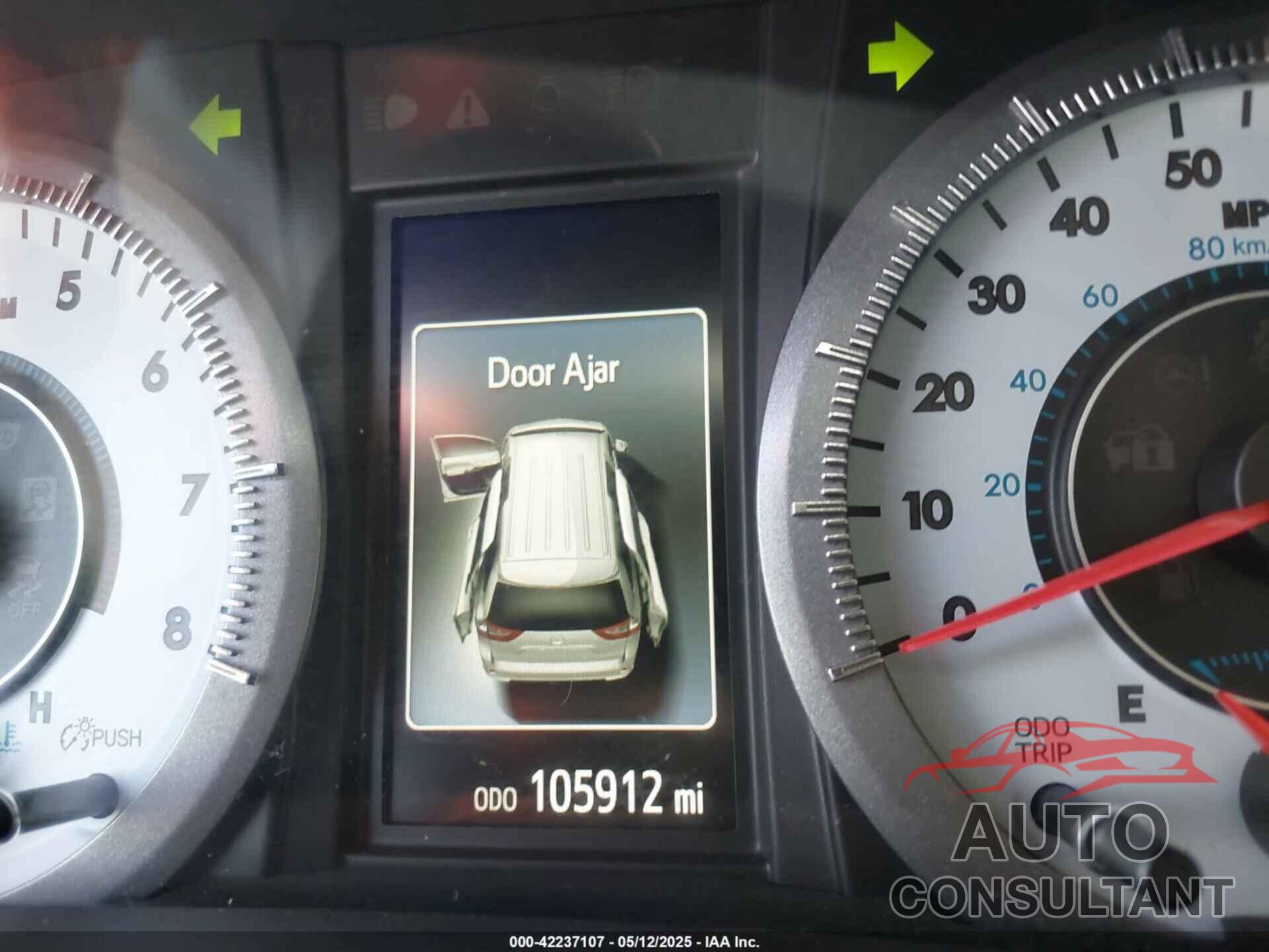 TOYOTA SIENNA 2015 - 5TDXK3DCXFS680767