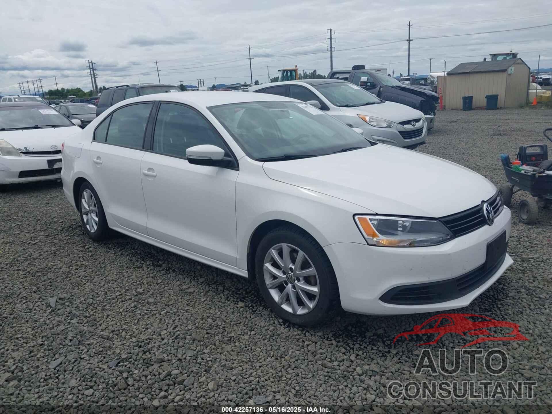 VOLKSWAGEN JETTA 2012 - 3VWDP7AJ5CM128651