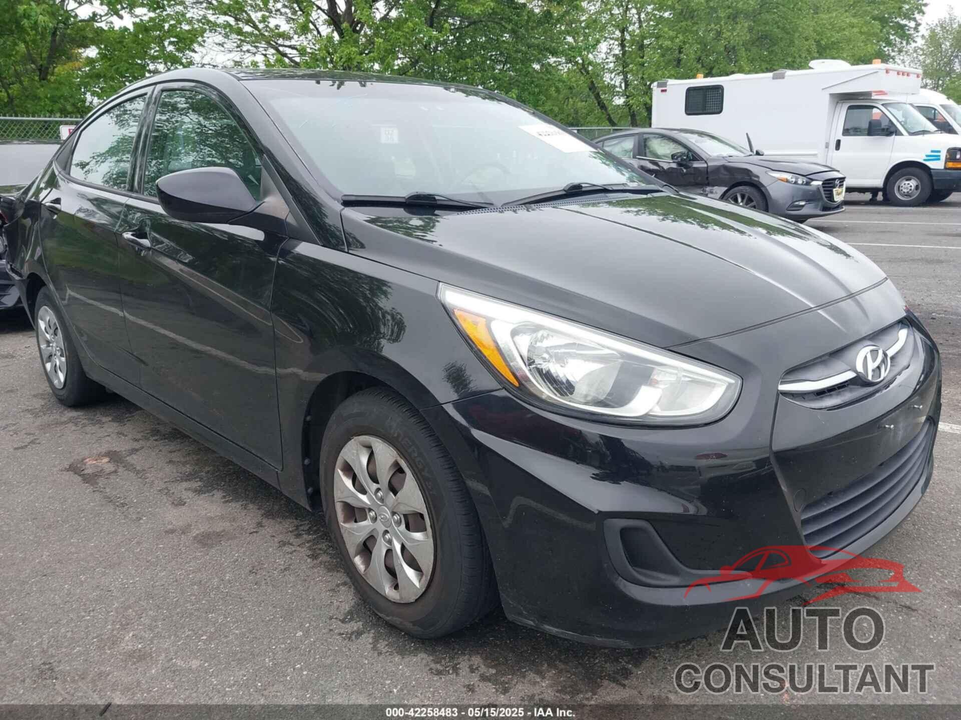 HYUNDAI ACCENT 2017 - KMHCT4AE6HU355227