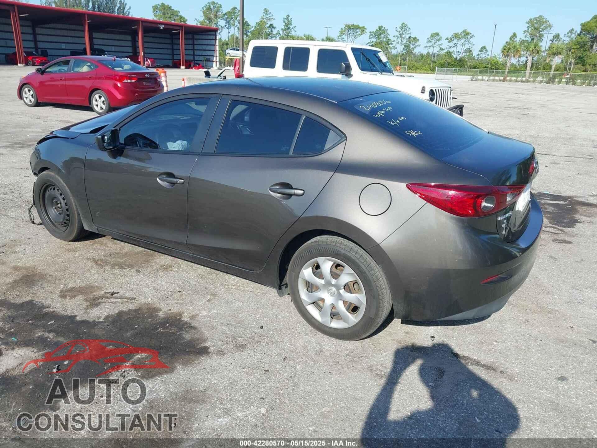 MAZDA 3 2017 - JM1BN1U74H1100986
