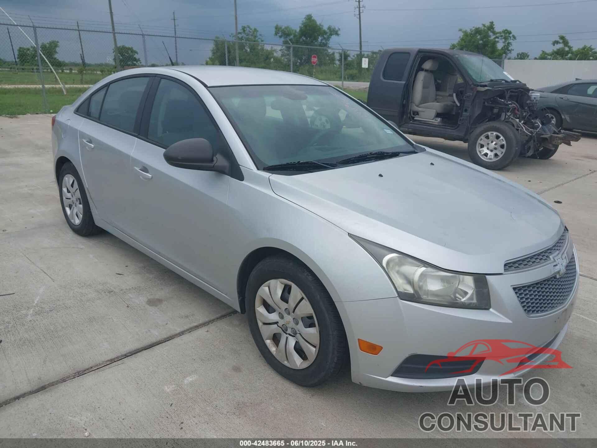 CHEVROLET CRUZE 2013 - 1G1PA5SH8D7245369
