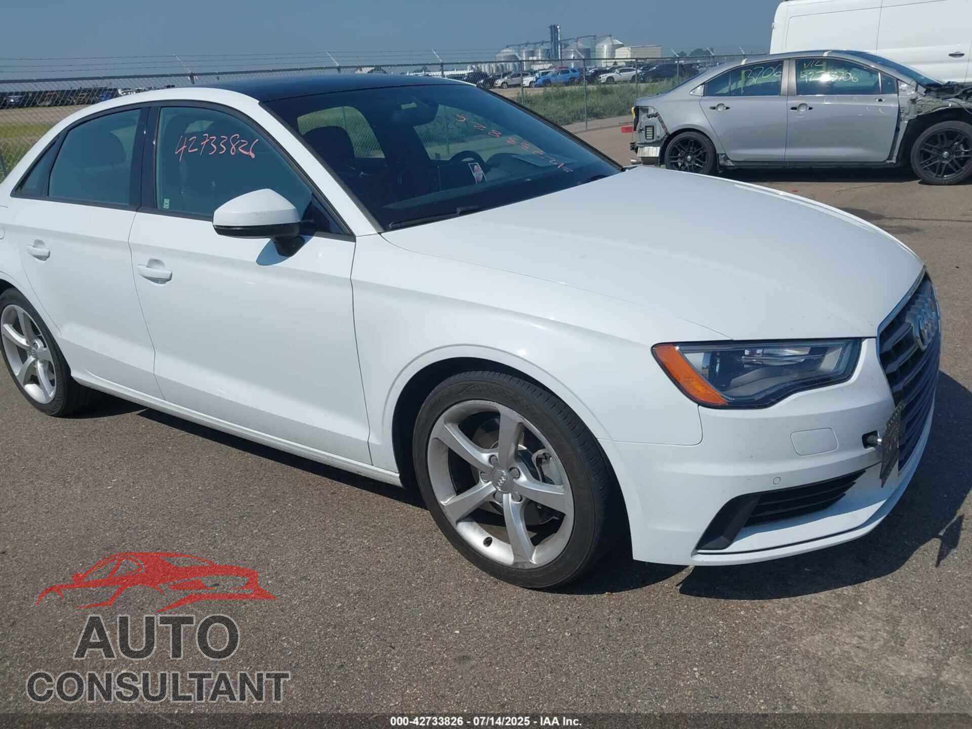 AUDI A3 2015 - WAUACGFF1F1052592