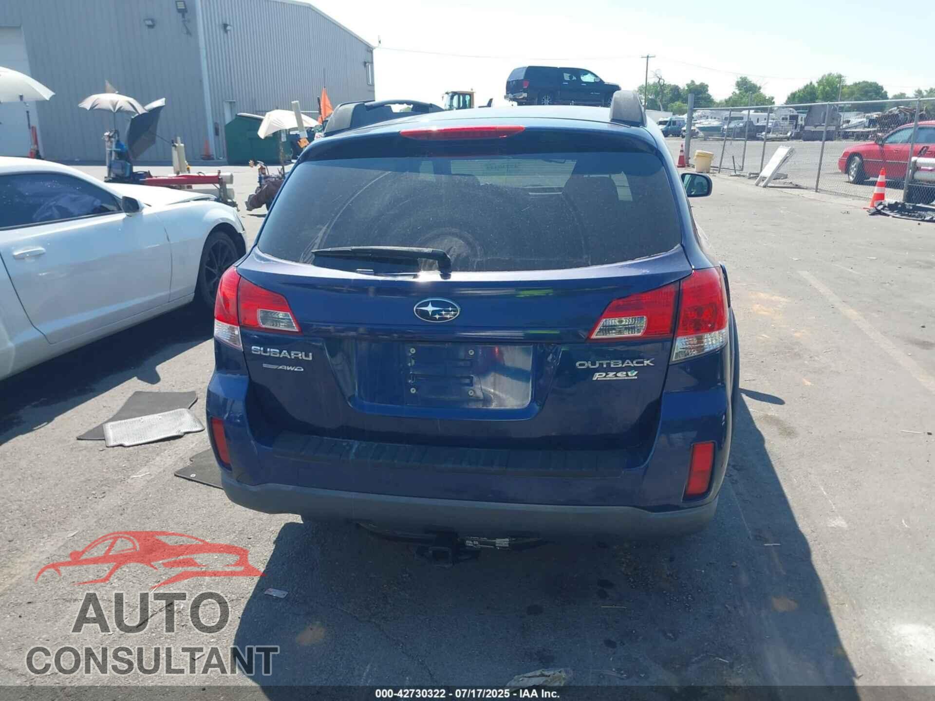 SUBARU OUTBACK 2011 - 4S4BRBCC8B3325086