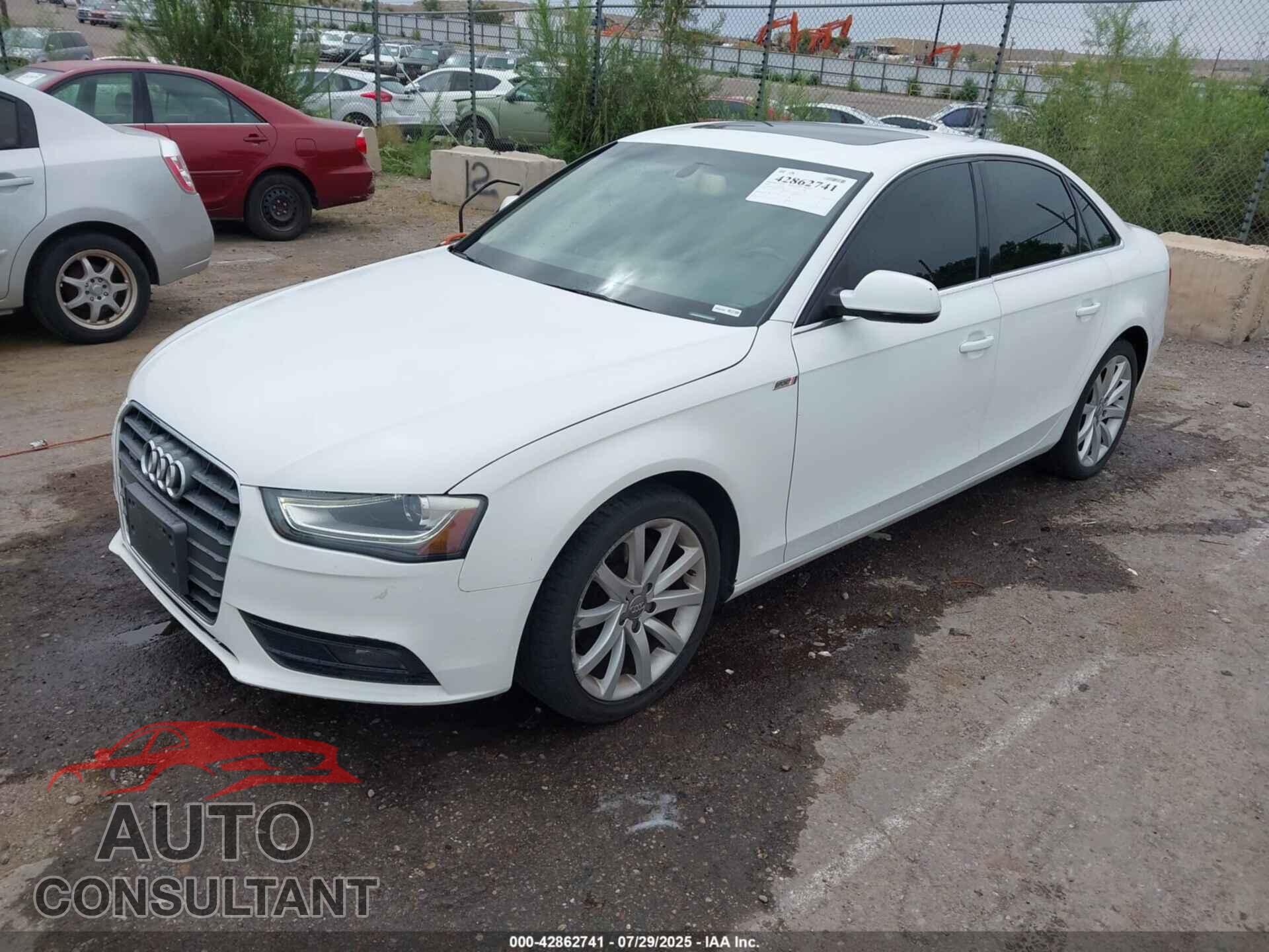 AUDI A4 2013 - WAUFFAFL4DN011265