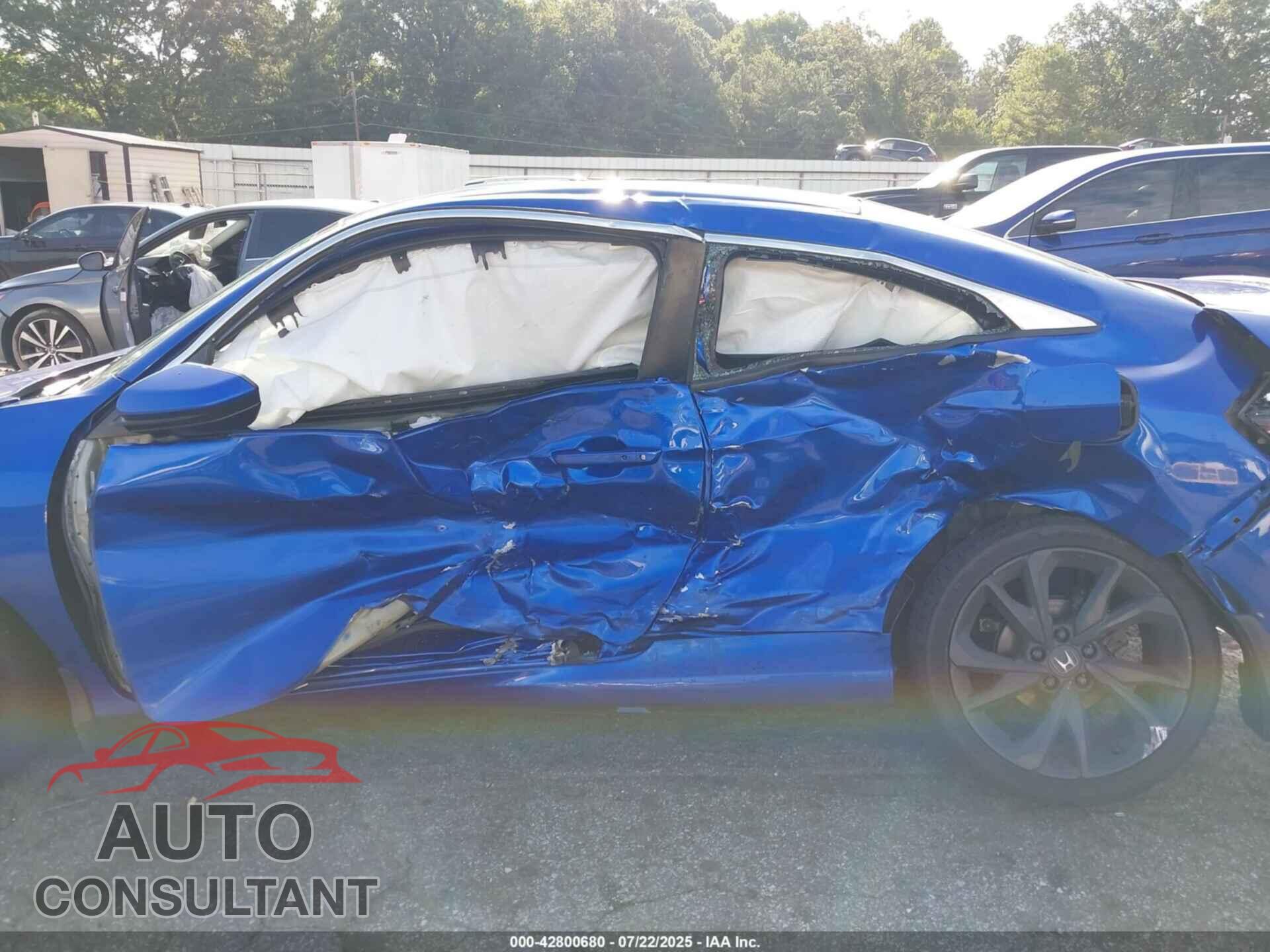HONDA CIVIC 2019 - 2HGFC4B88KH300090