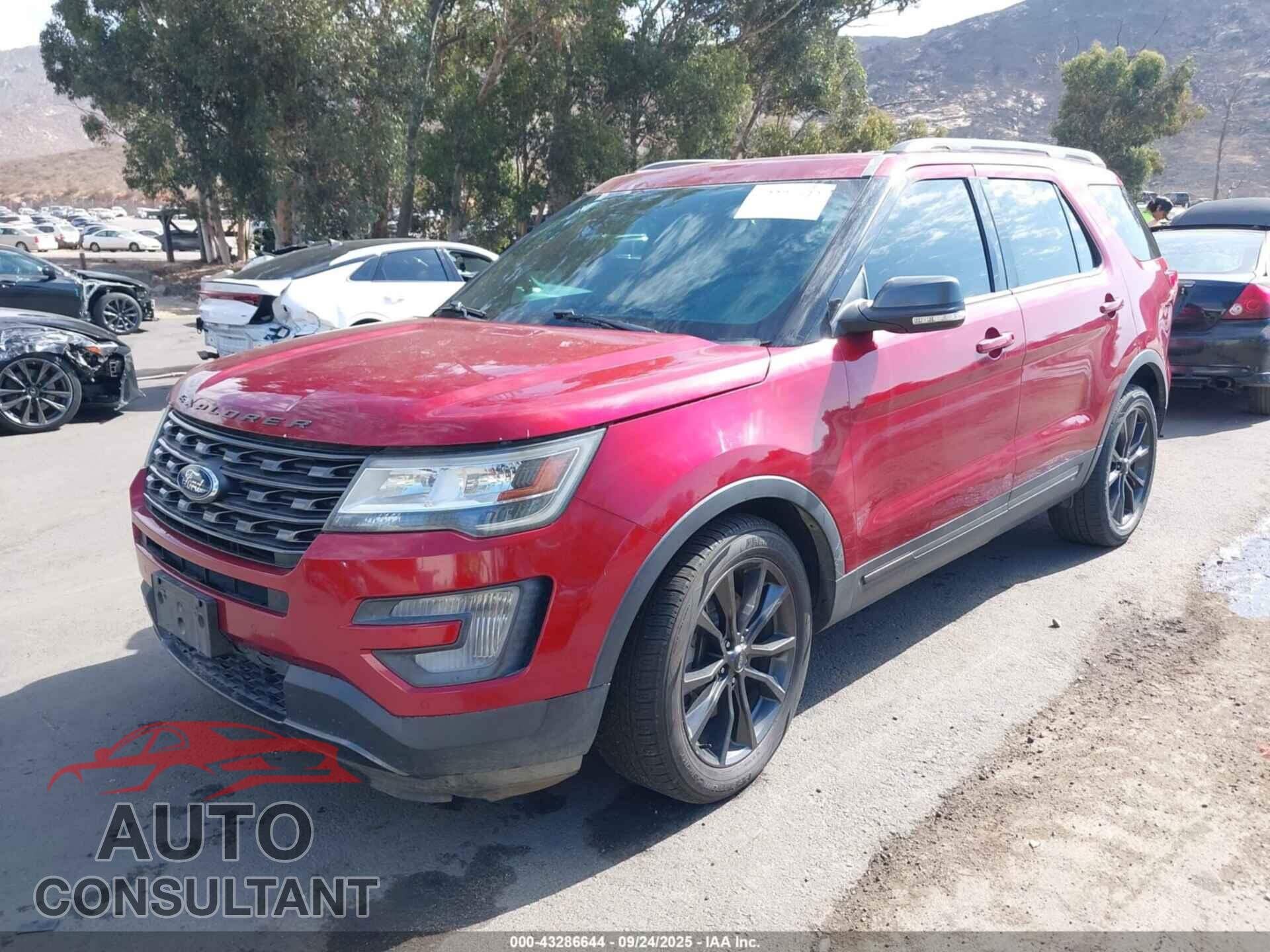 FORD EXPLORER 2017 - 1FM5K7D89HGD17038