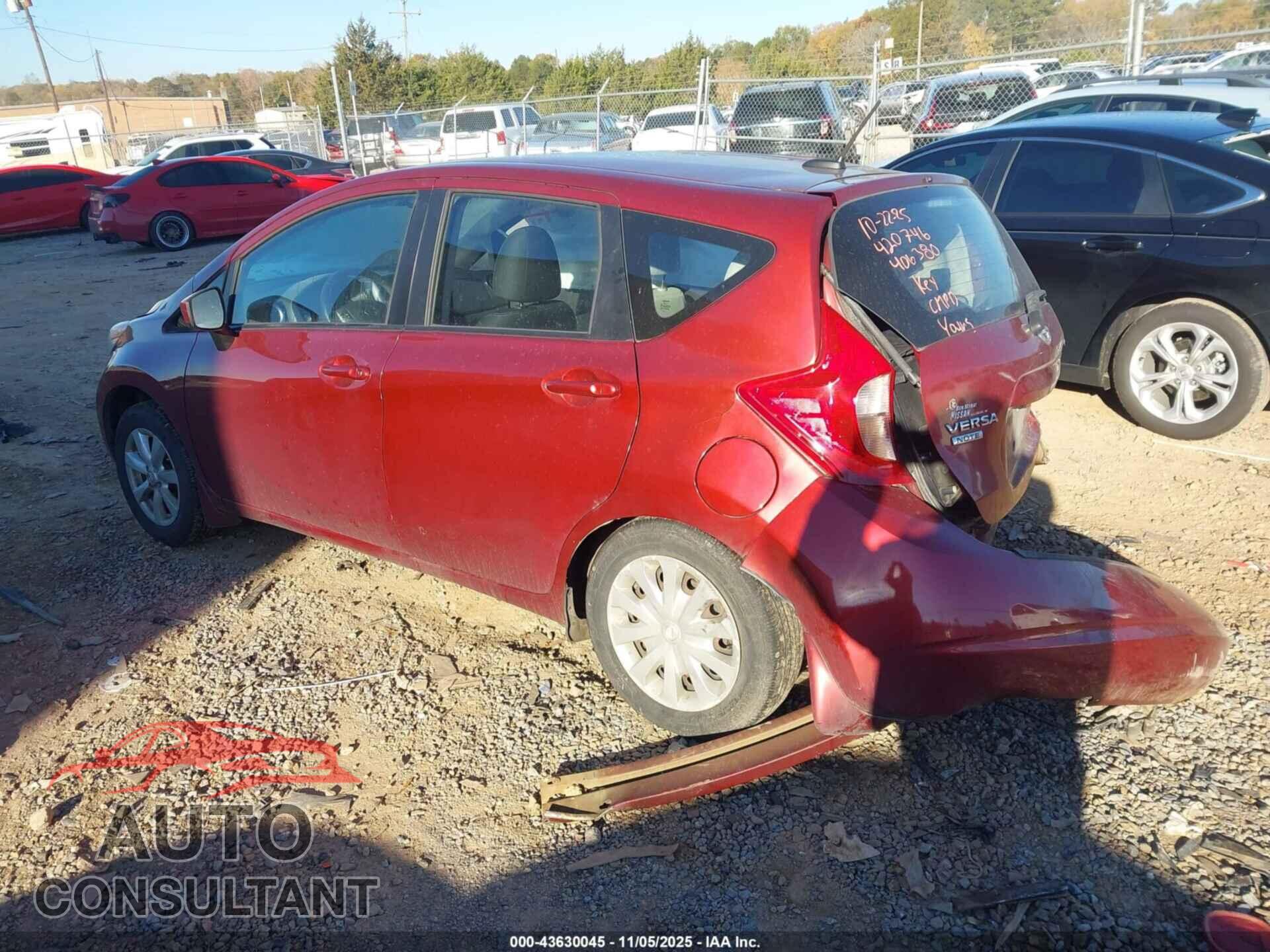 NISSAN VERSA NOTE 2016 - 3N1CE2CP0GL406380