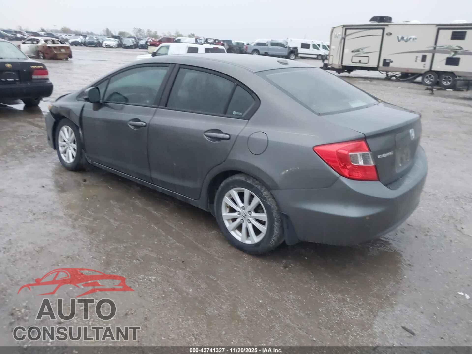 HONDA CIVIC 2012 - 2HGFB2F86CH573662