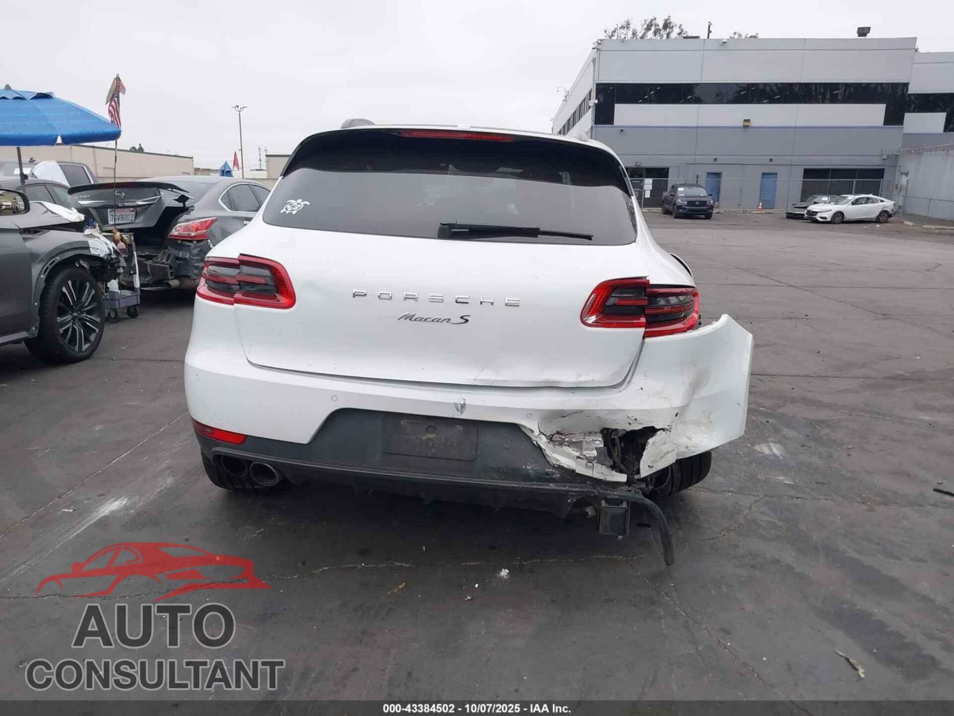 PORSCHE MACAN 2017 - WP1AB2A53HLB15043