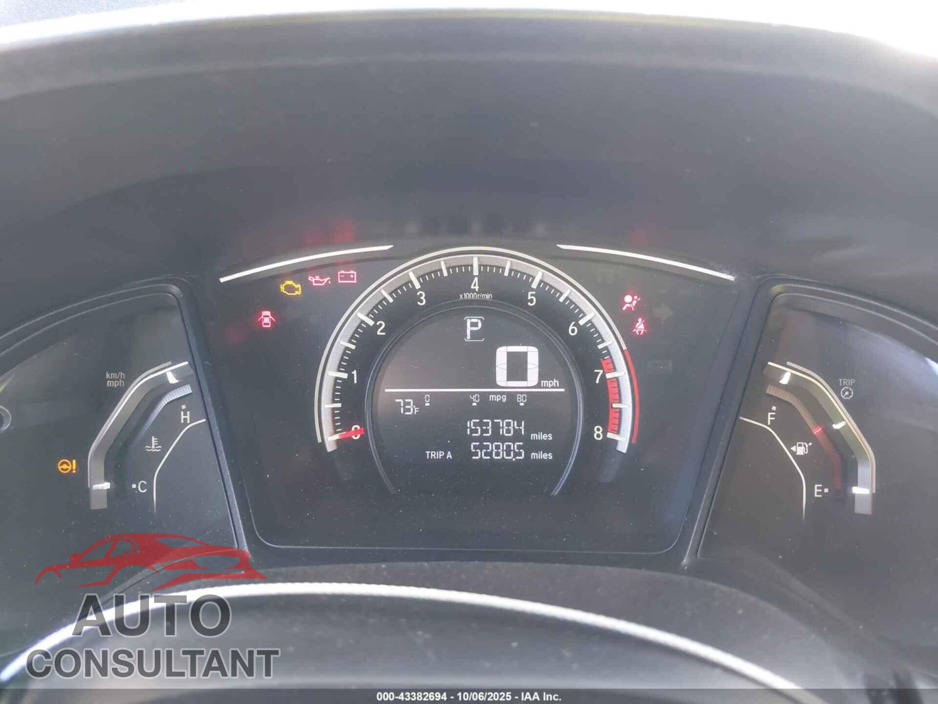 HONDA CIVIC 2017 - 2HGFC2F53HH555095