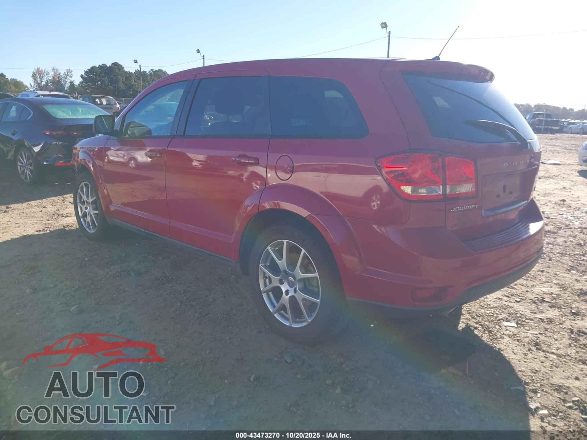 DODGE JOURNEY 2013 - 3C4PDCEG2DT695665
